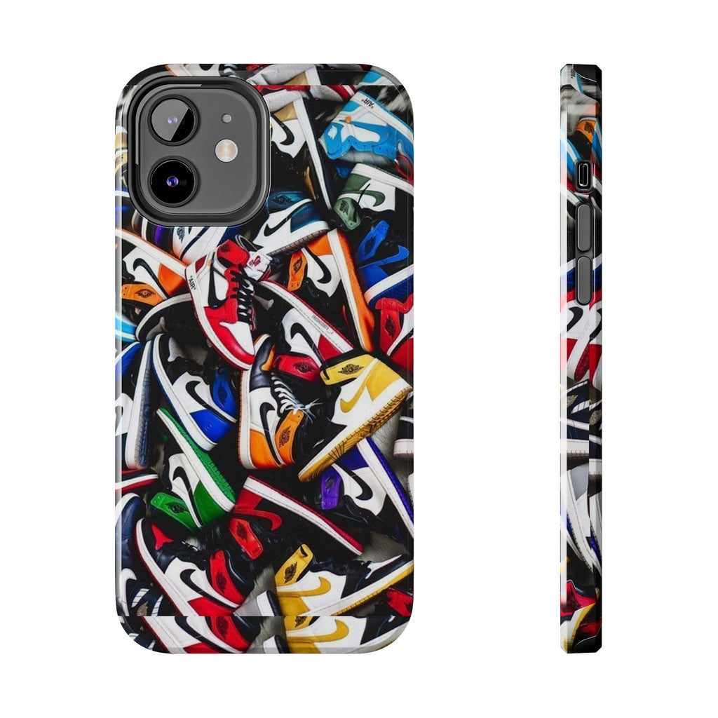 Basketball Sneakers Pattern Design Phone Case for iPhone & Samsung Galaxy Phones