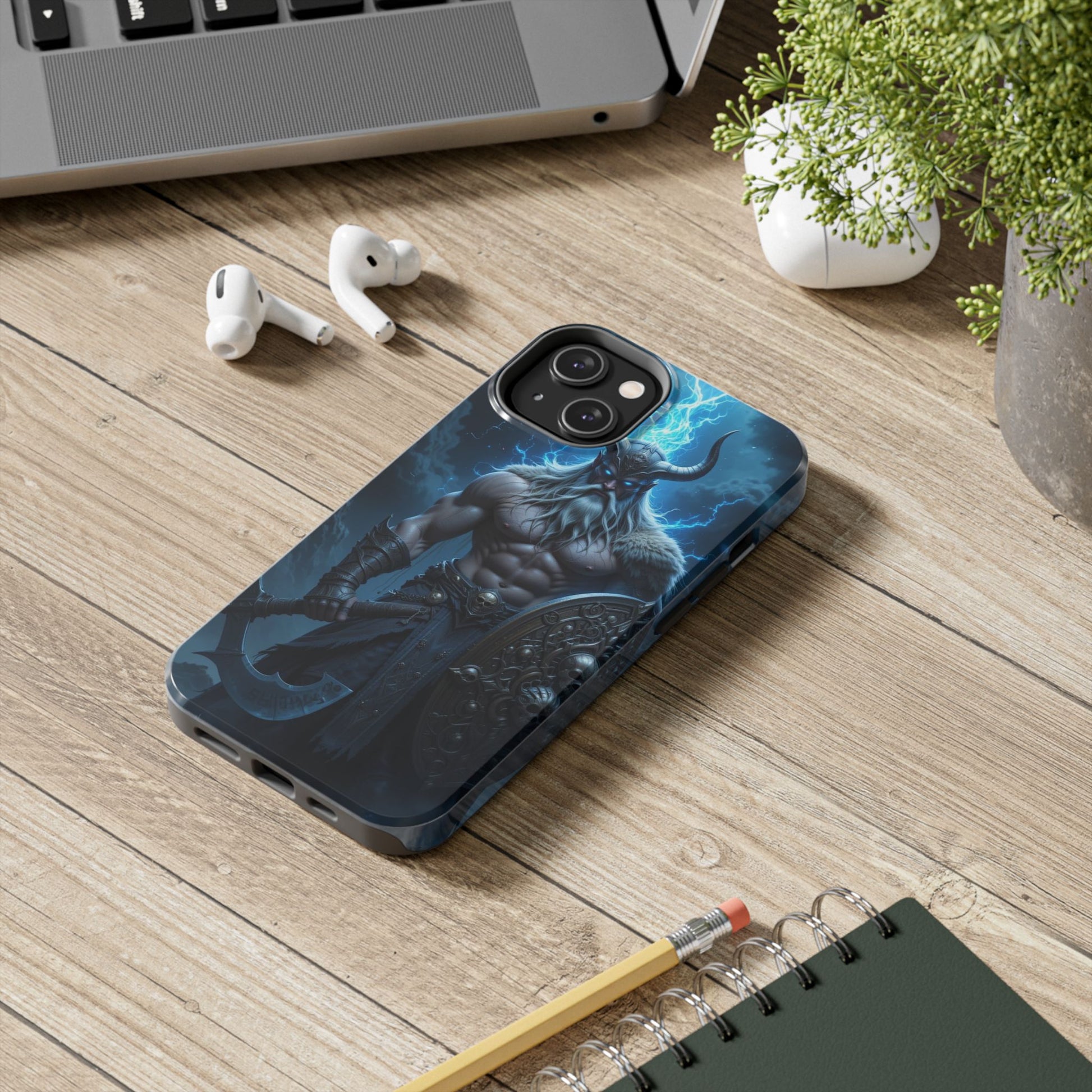 Viking Warrior Theme Phone Cases for iPhones & Samsung Phones