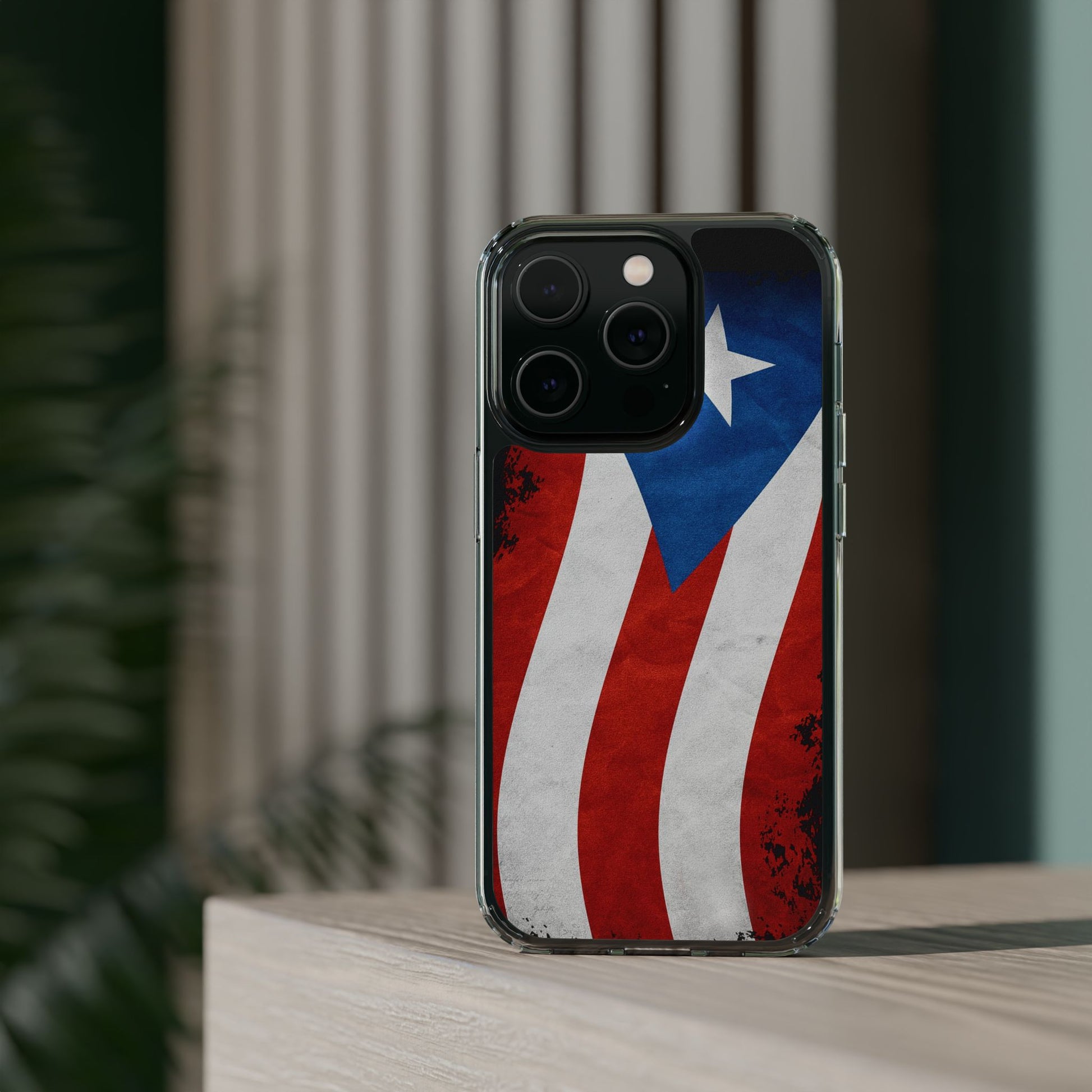 Puerto Rican Flag Art Inspired Iphone and Samsung Protective case
