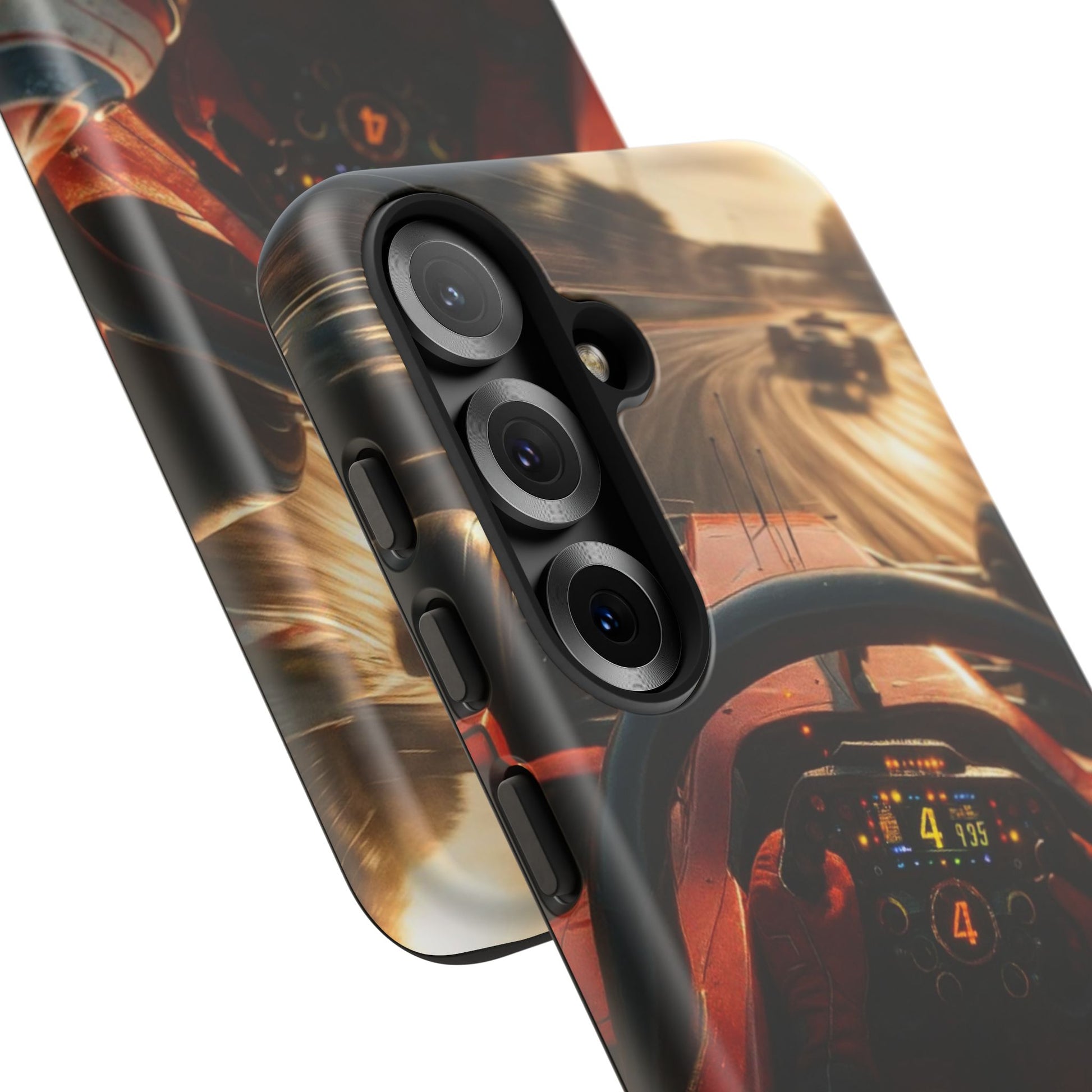 Formula 1 Cockpit Phone Case, Tough Cases for iPhones, Samsung, and Pixel