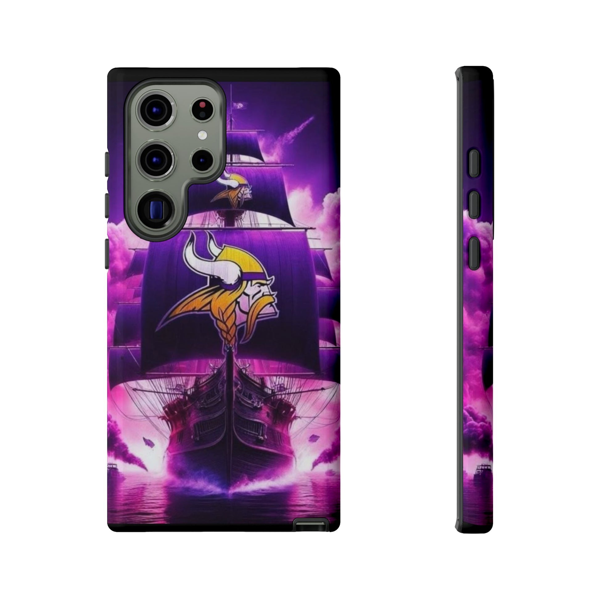 Minnesota Vikings Ship Football Phone Case, Tough Cases for iPhones, Samsung, and Pixel