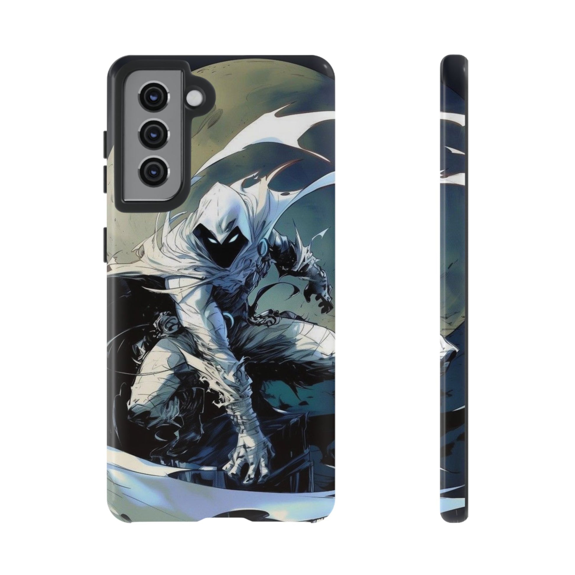 Moon Knight Tough Cases for iPhones, Samsung, and Pixel