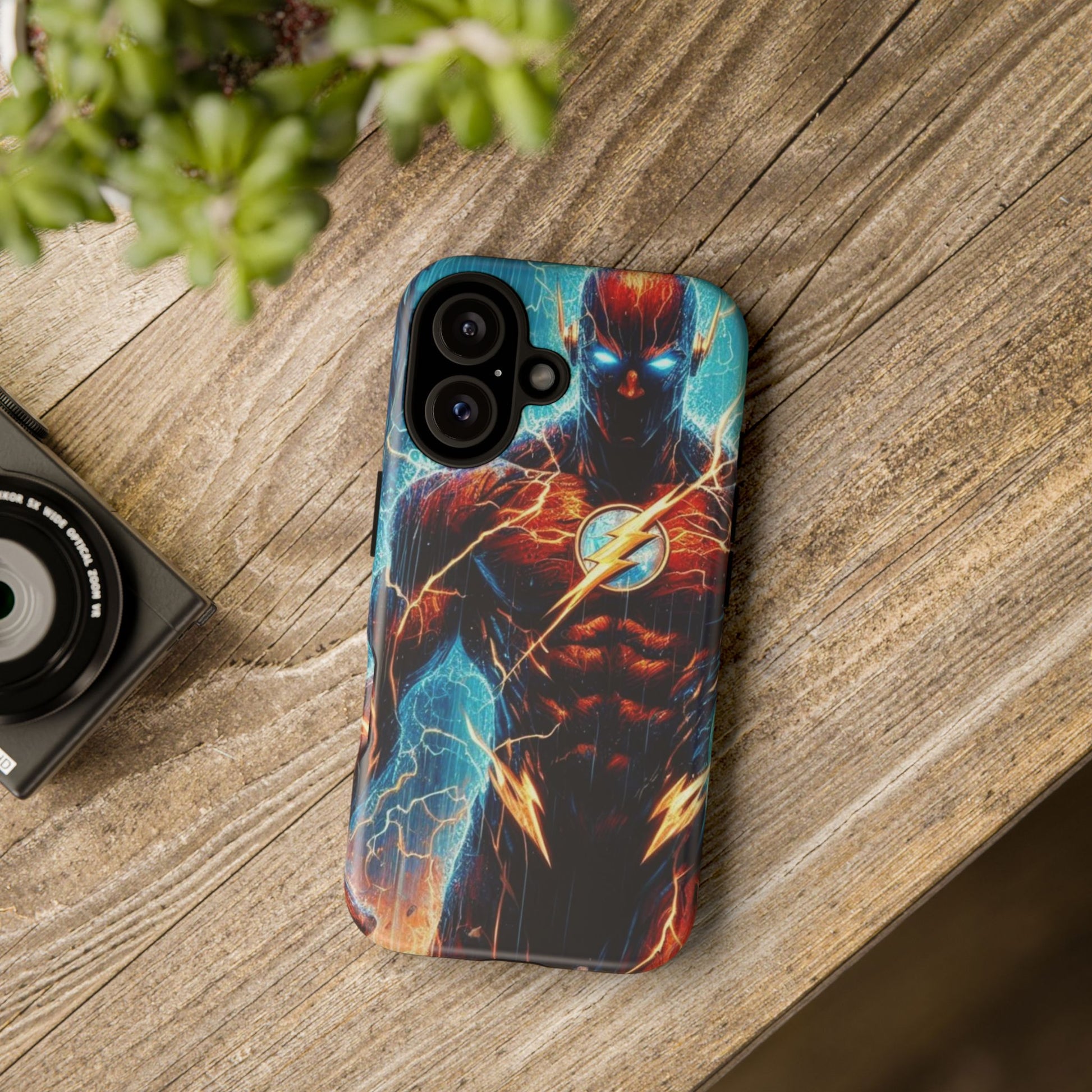 DC Comics The Flash Phone Case, Tough Cases for iPhones, Samsung, and Pixel