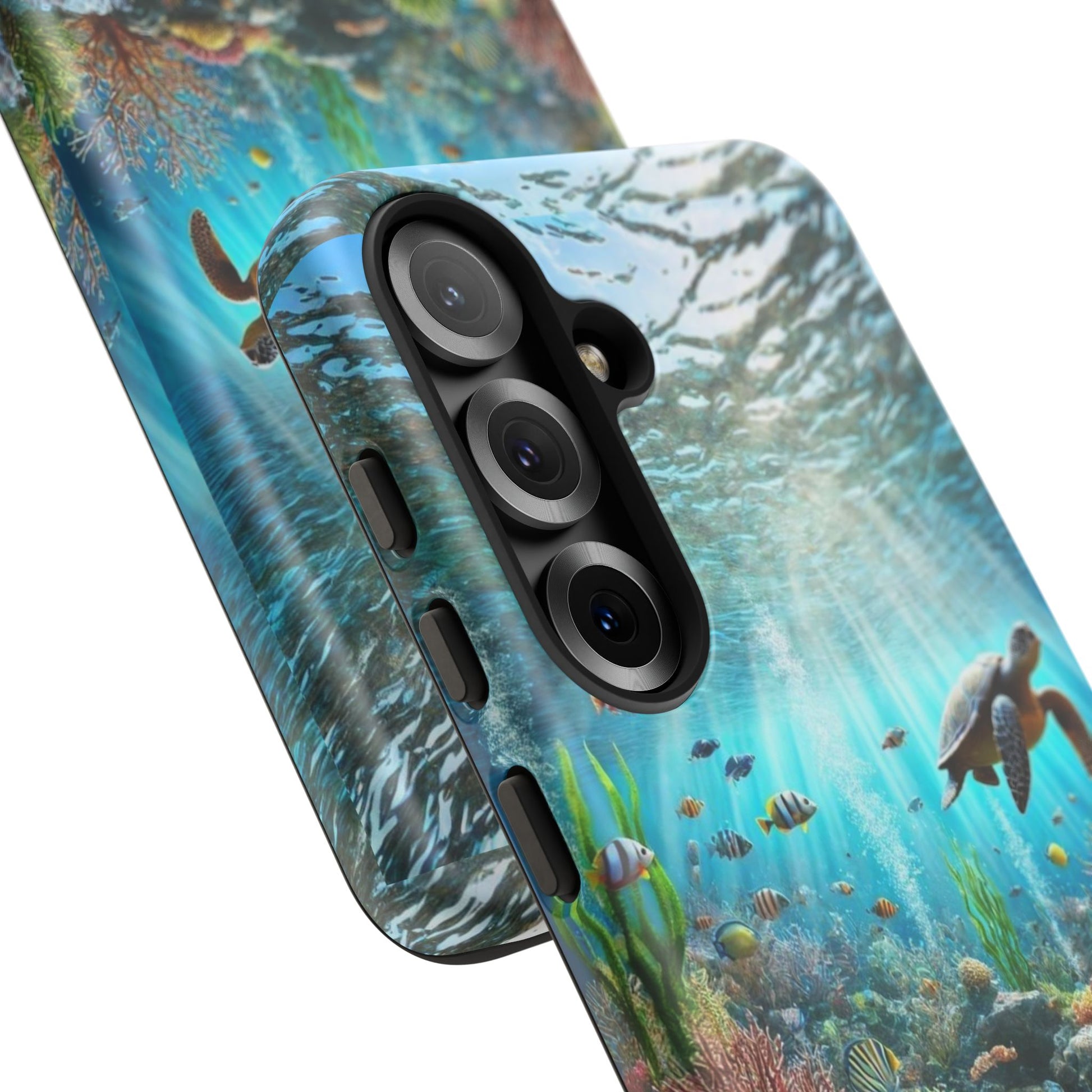 Under Sea Landscape Tough Cases for iPhones, Samsung, and Pixel