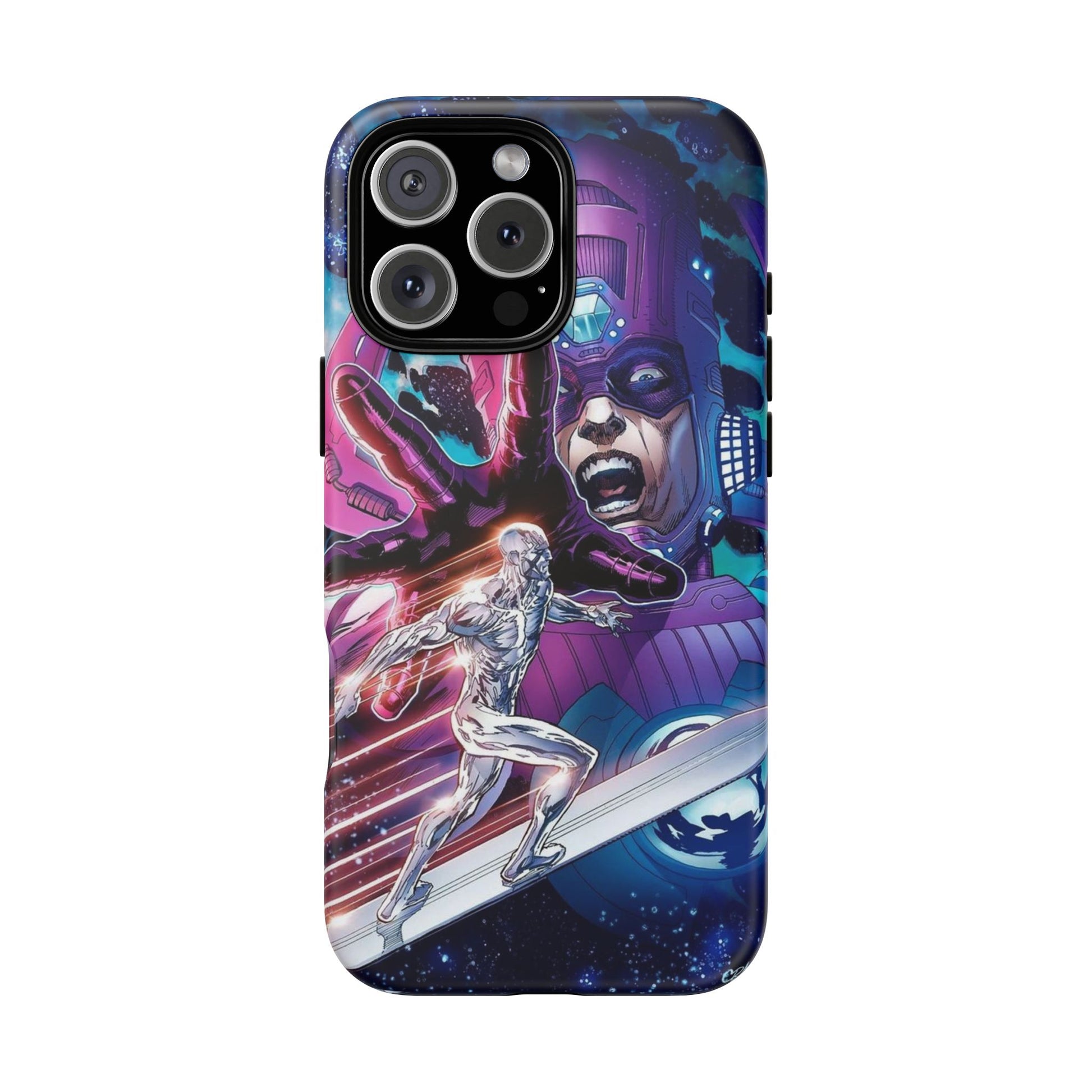 Galactus x Silver Surfer Marvel Phone Case, Tough Cases for iPhones, Samsung, and Pixel