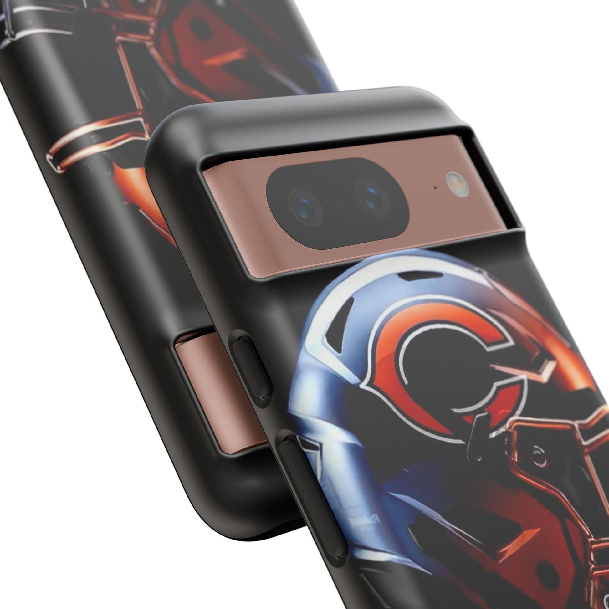 Football Helmet Chicago Bears Phone Case, Tough Cases for iPhones, Samsung, and Pixel