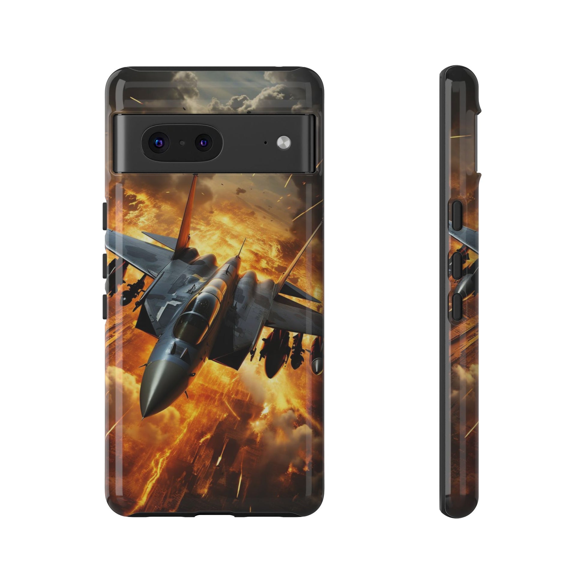 F-15 Fighter Jet Tough Cases for iPhones, Samsung, and Pixel