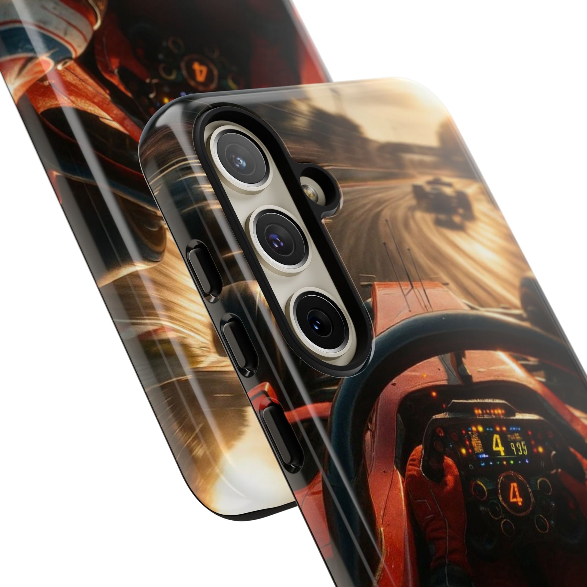 Formula 1 Cockpit Phone Case, Tough Cases for iPhones, Samsung, and Pixel