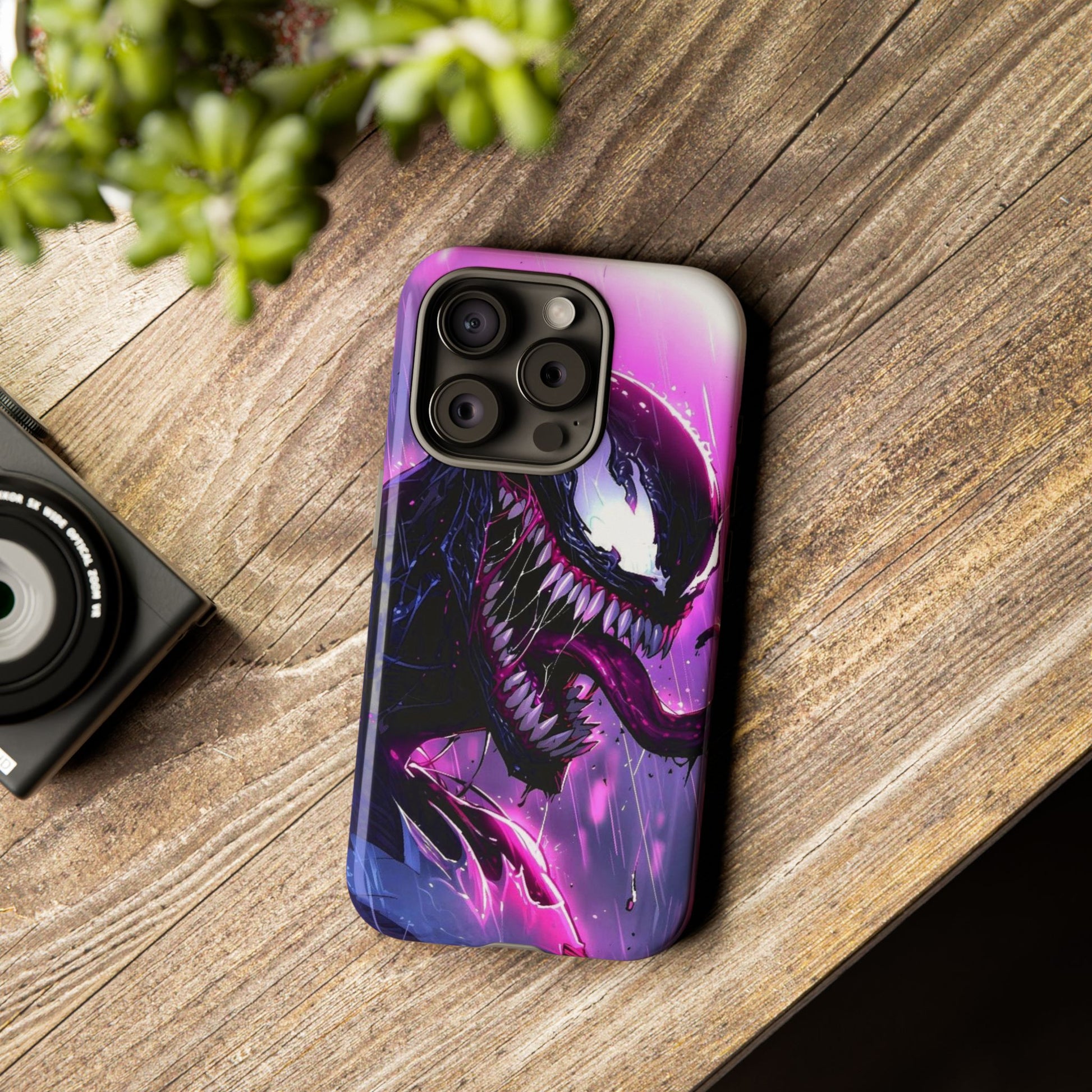 Marvel's Venom Phone Case, Tough Cases, Marvel Comics Phone for iPhones, Samsung, and Pixel