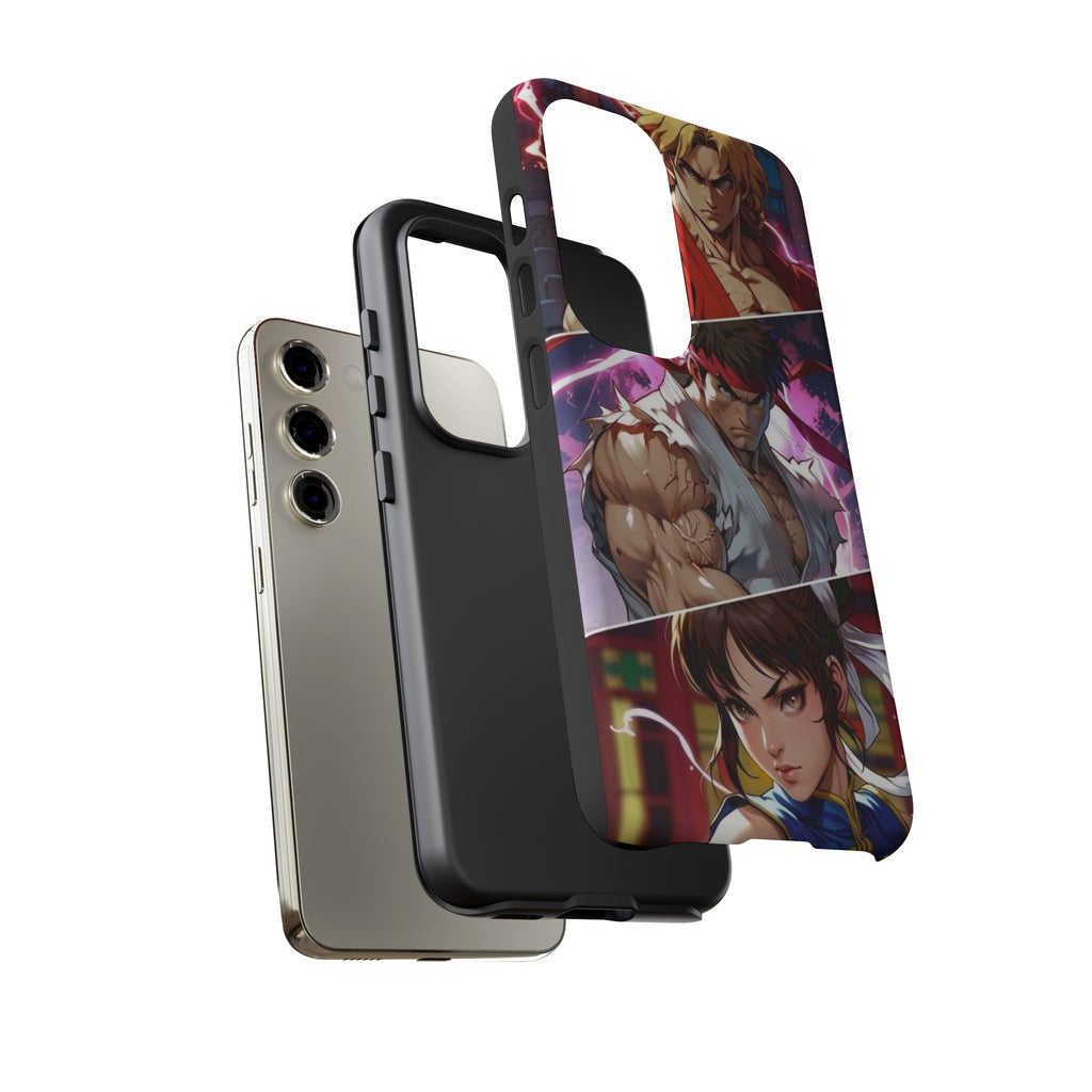 Street Fighter Gamer Theme Tough Cases for iPhones, Samsung, and Pixel