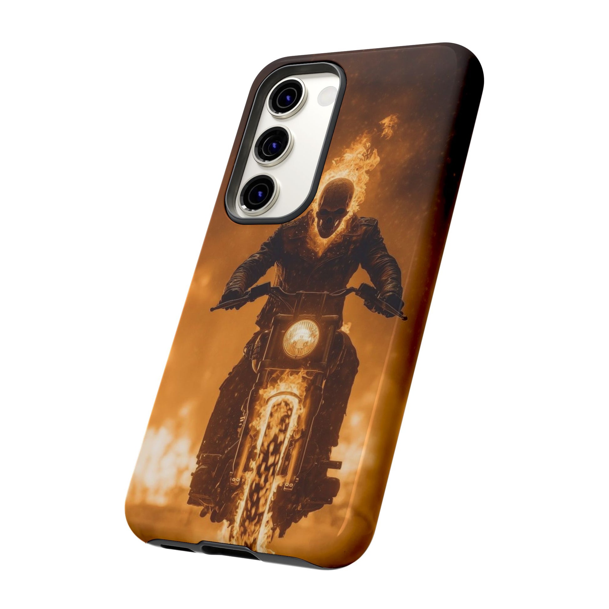 Marvel's Ghostrider Tough Cases for iPhones, Samsung, and Pixel