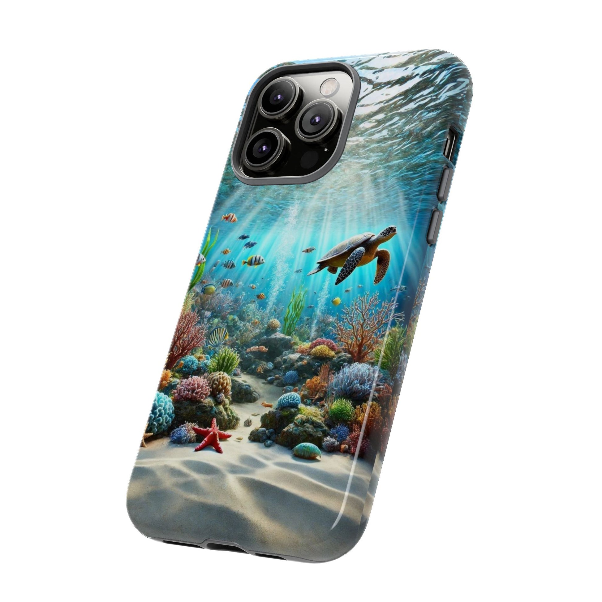 Under Sea Landscape Tough Cases for iPhones, Samsung, and Pixel