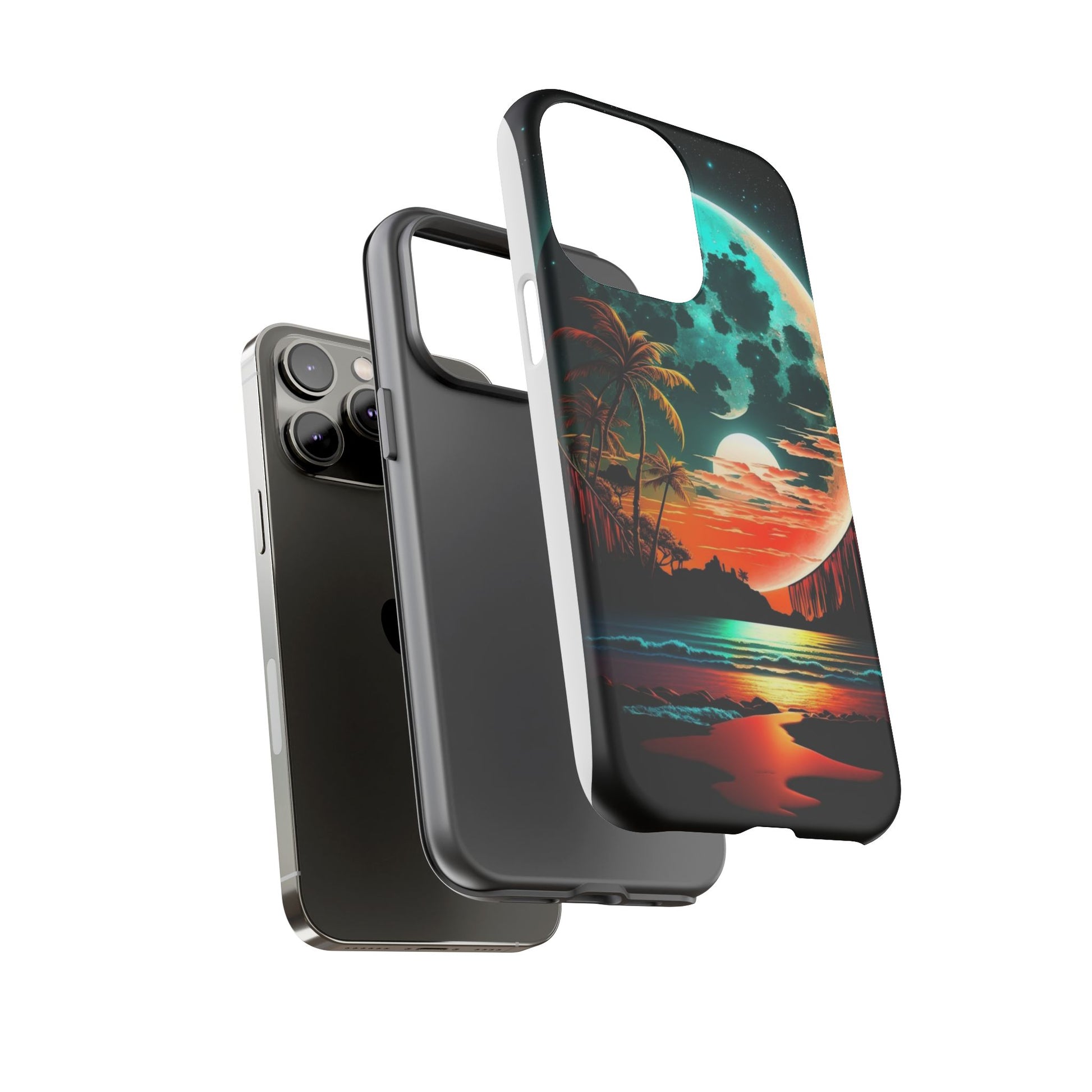 Fantasy Beach Sunset Landscape Phone Case for iPhone, Samsung Galaxy, & Pixel Phones