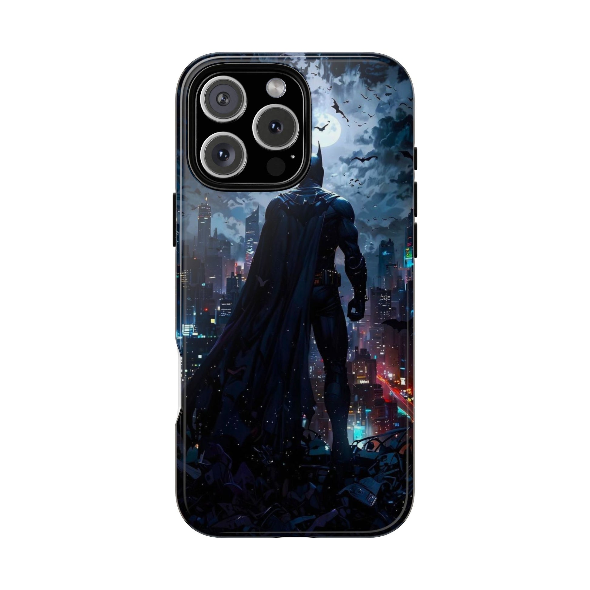 Gotham City Batman Tough Cases for iPhones, Samsung, and Pixel