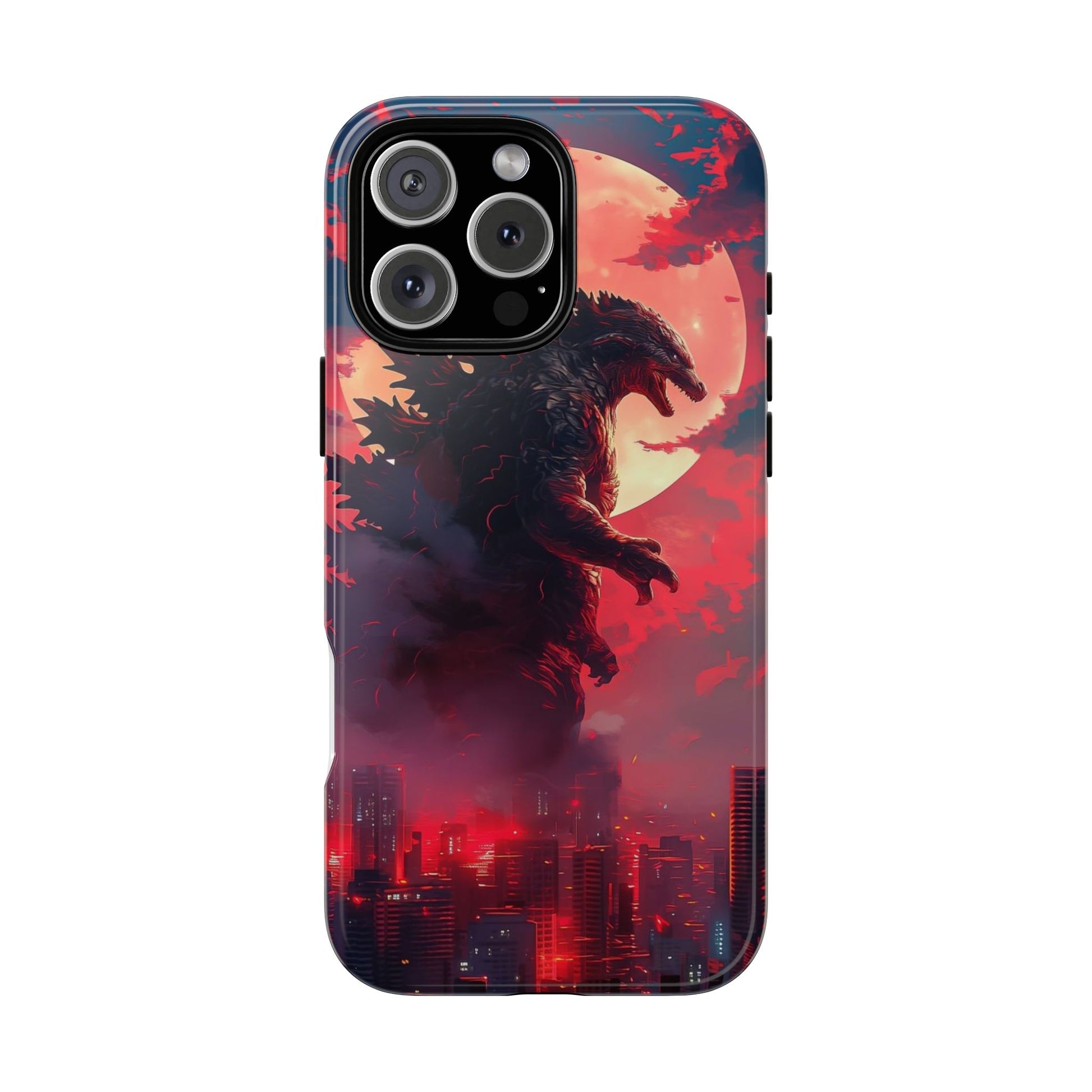 King of Monsters Godzilla Tough Phone Cases for iPhones, Samsung, and Pixel