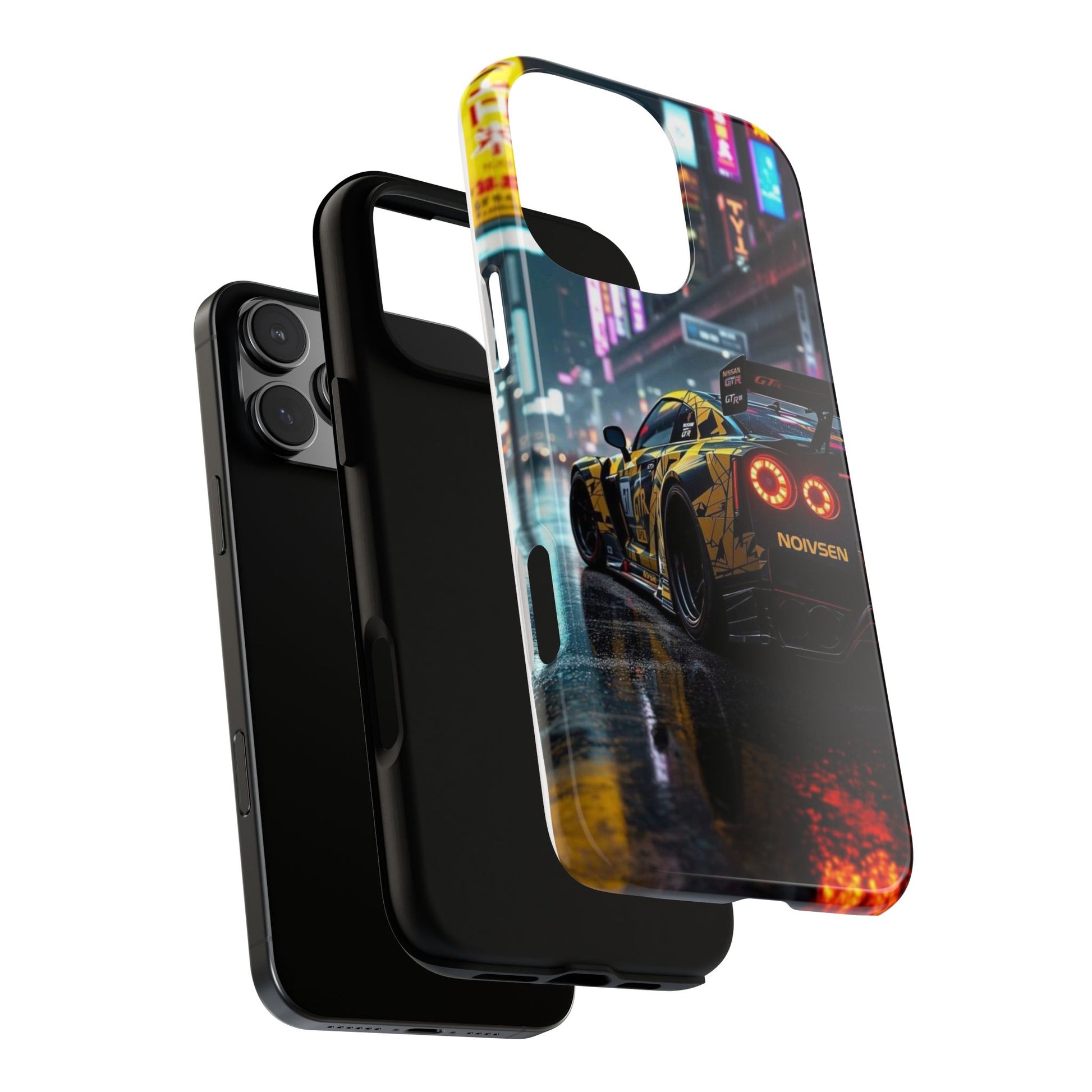 Nissan GTR in Japan Art Tough Cases for iPhones, Samsung, and Pixel