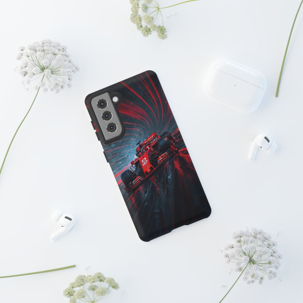 F1 Formula Race Car Phone Case, Tough Cases for iPhones, Samsung, and Pixel
