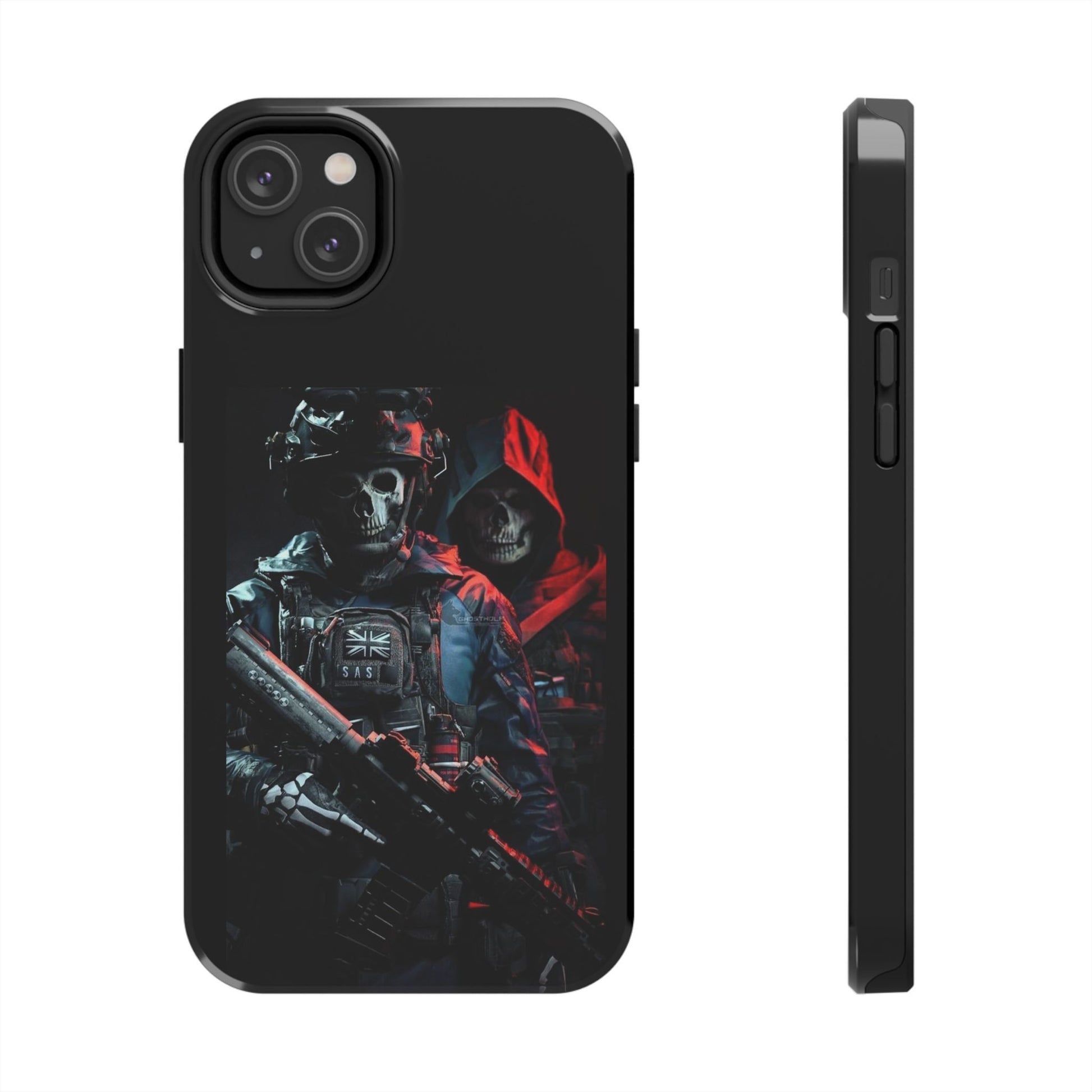 COD Ghost Gamer Phone Cases for Iphones & Samsung Phones