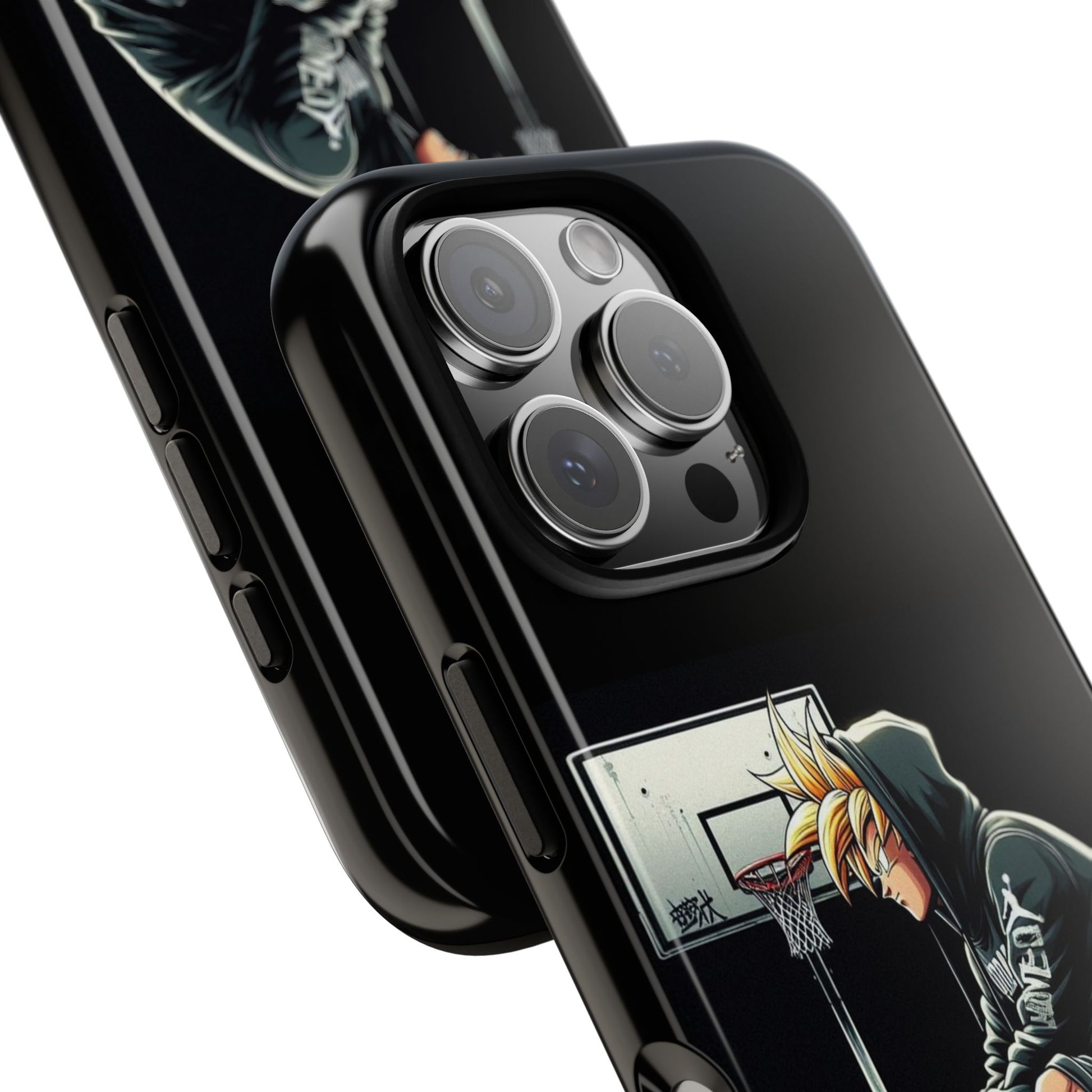 Son Goku Basketball Tough Cases for iPhones, Samsung, and Pixel