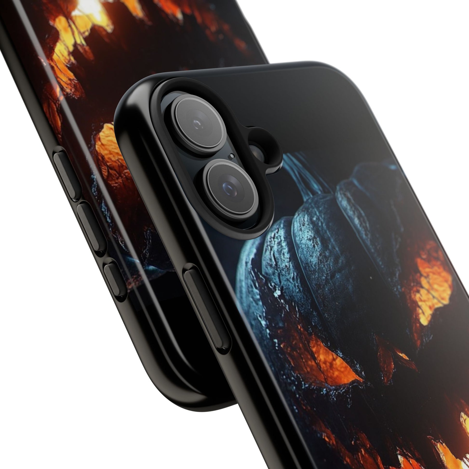 Scary Pumpkin Halloween Theme Phone Cases for iPhones & Samsung Phones