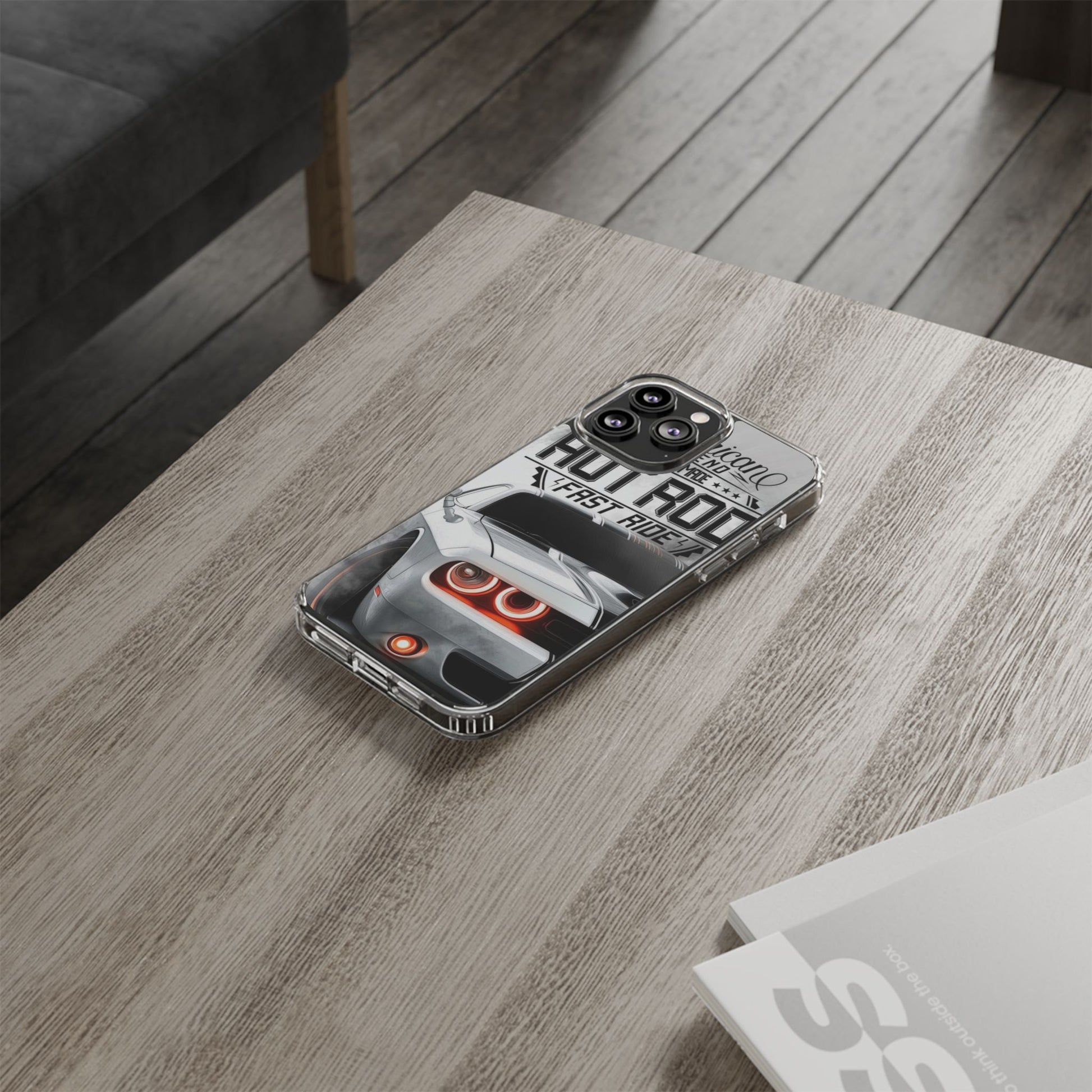 American Hot Rod Hell Cat Case for iPhone and Samsung phone
