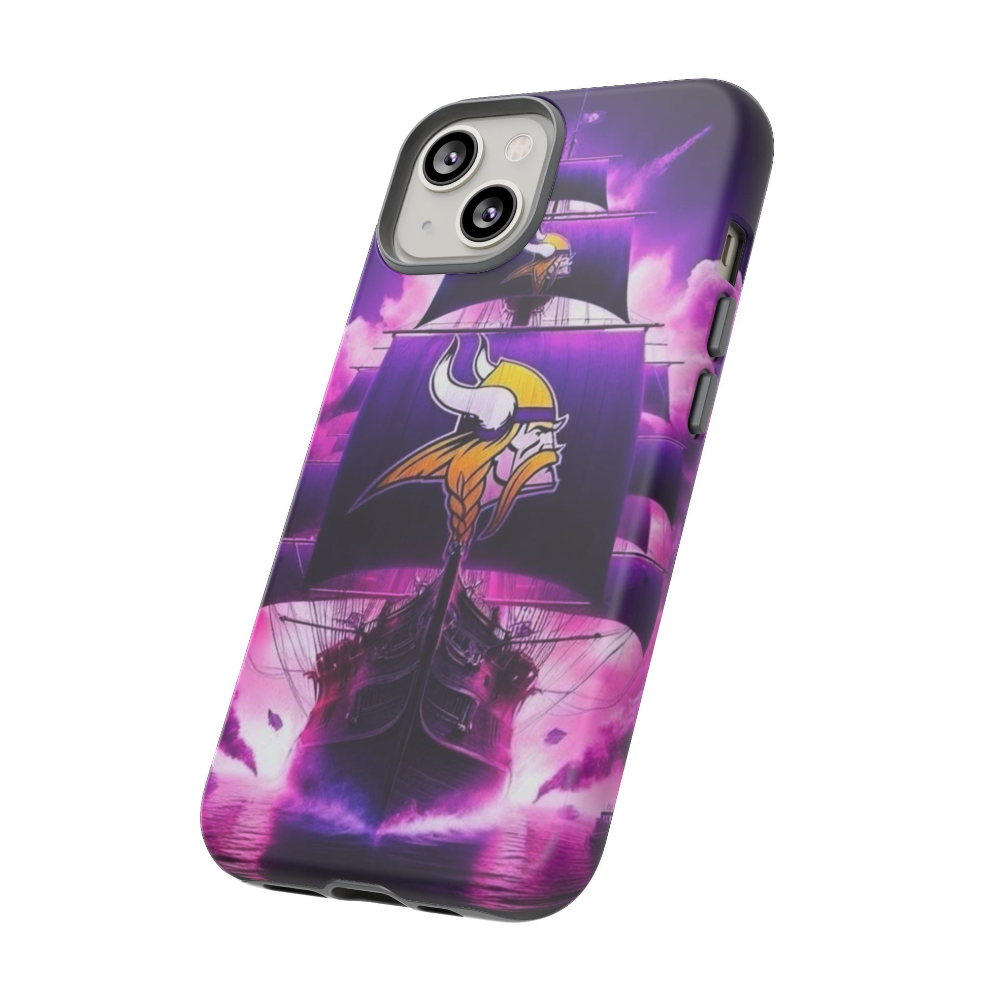 Minnesota Vikings Ship Football Phone Case, Tough Cases for iPhones, Samsung, and Pixel