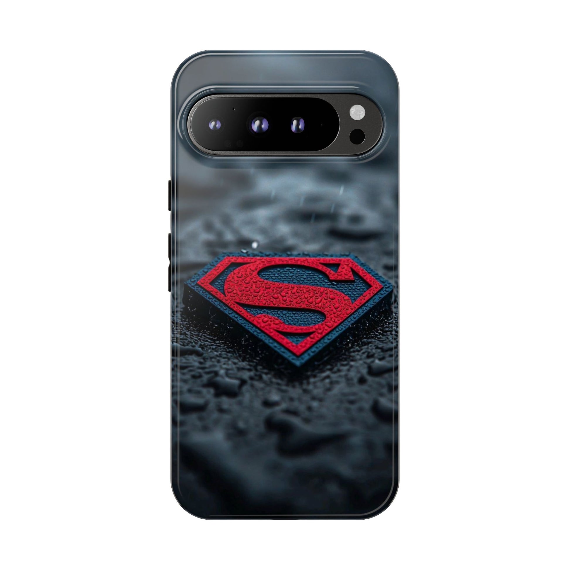 Superman Logo Tough Cases for iPhones, Samsung, and Pixel