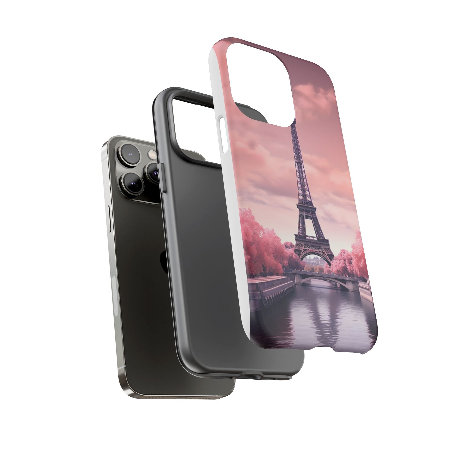 Eiffel Tower Paris Tough Cases for iPhones, Samsung, and Pixel