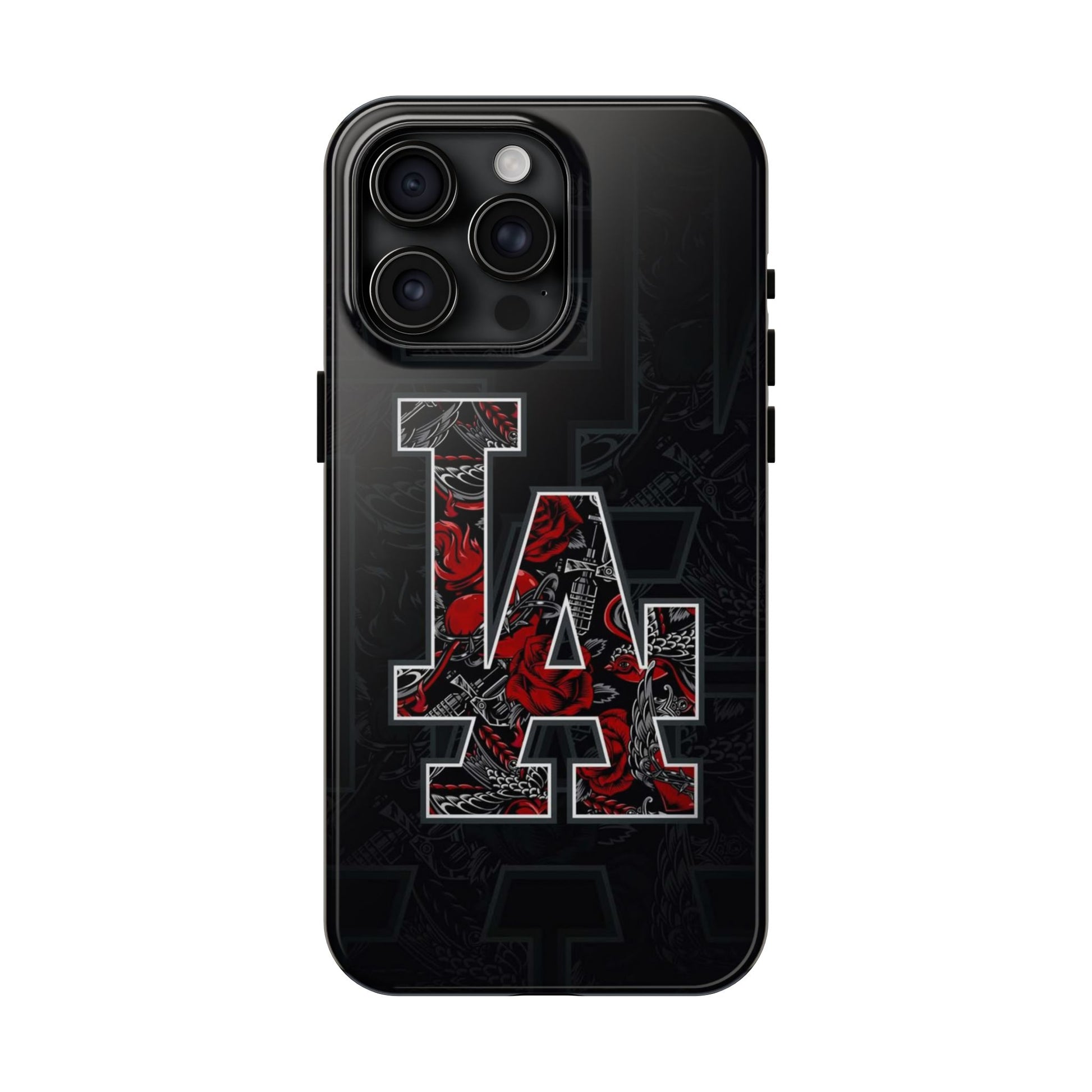L.A.  Logo Art Inspired 2 Piece Iphone & Samsung Durable Phone Case