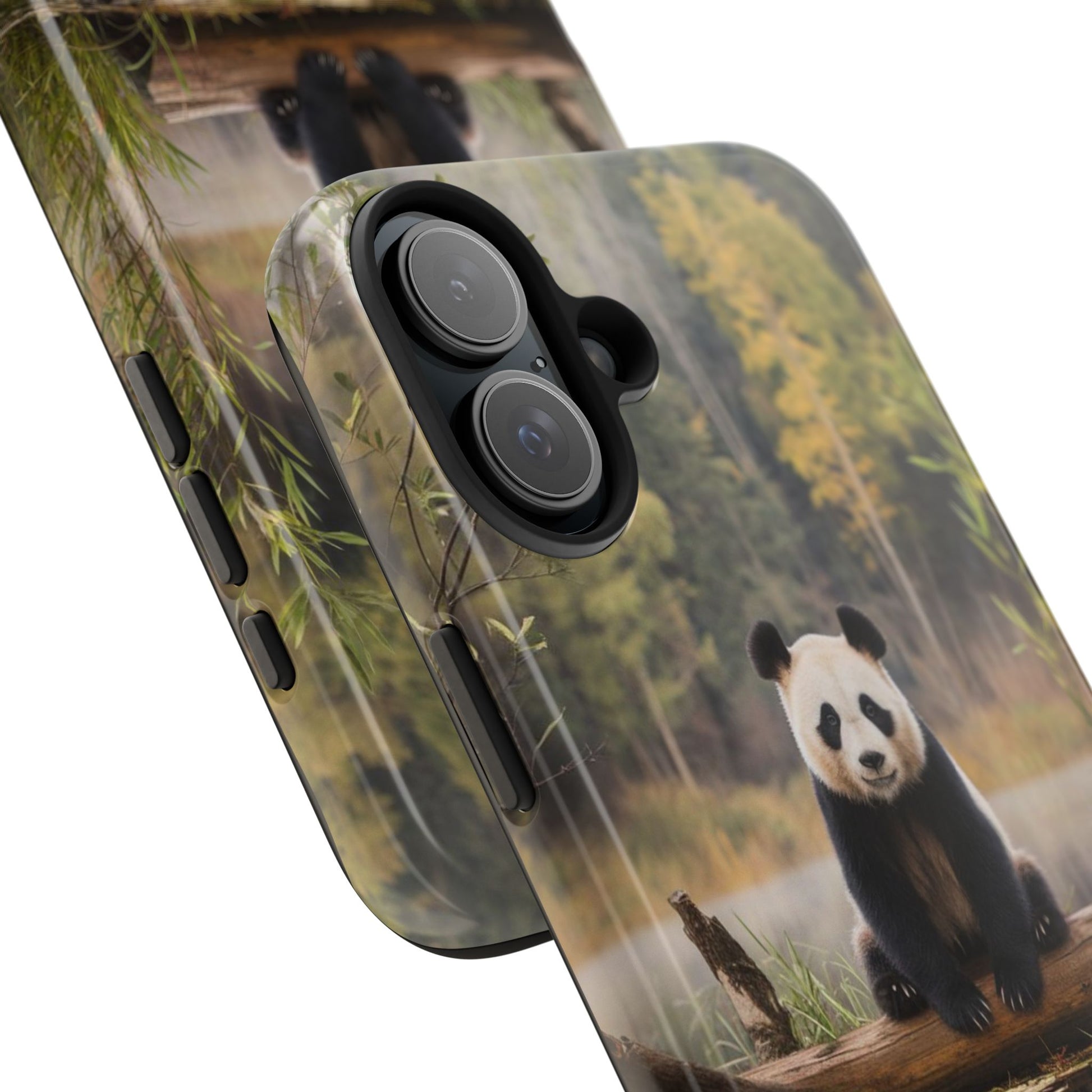 Cute Panda Theme Phone Cases for iPhones & Samsung Phones