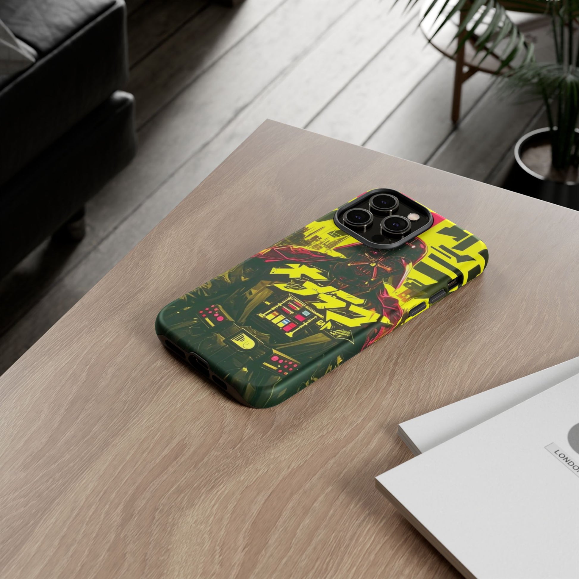 Cyberpunk X Vader Tough Cases for iPhones, Samsung, and Pixel
