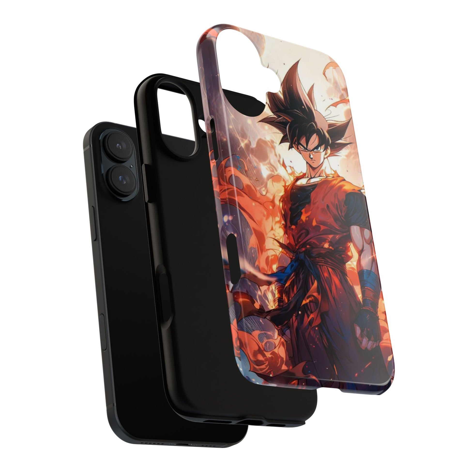 Anime Manga Dragon Ball Z Goku Tough Cases for iPhones, Samsung, and Pixel