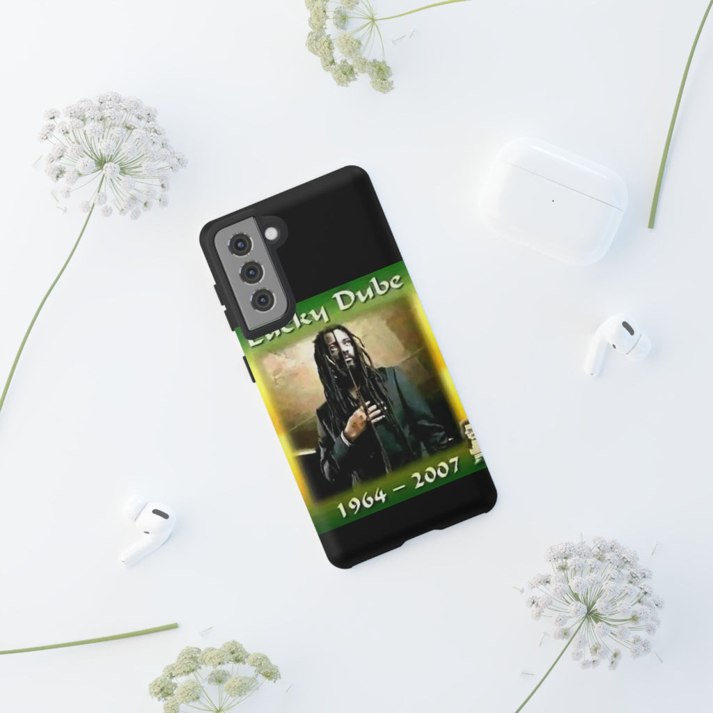 Lucky Dube Tough Cases for iPhones, Samsung, and Pixel