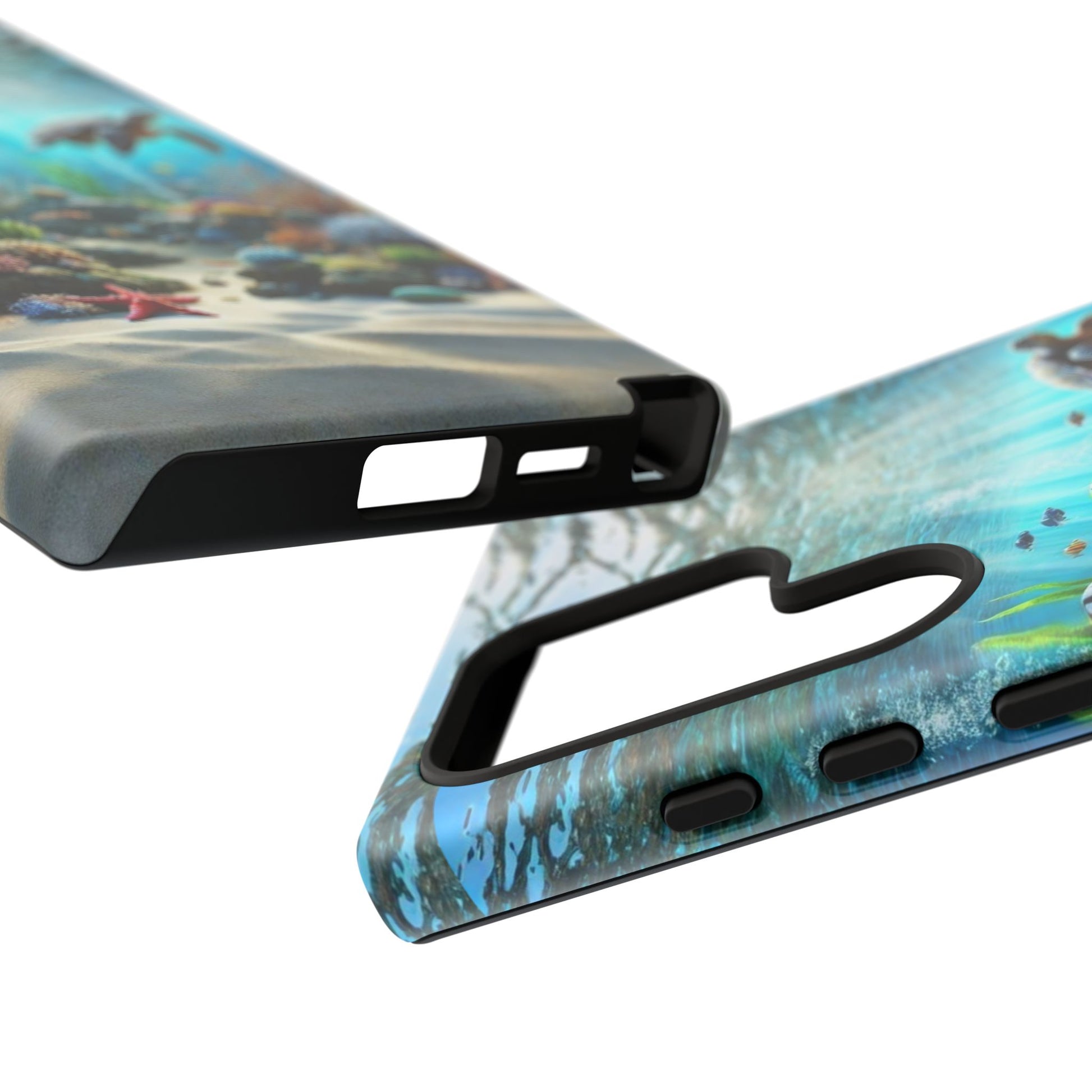 Under Sea Landscape Tough Cases for iPhones, Samsung, and Pixel