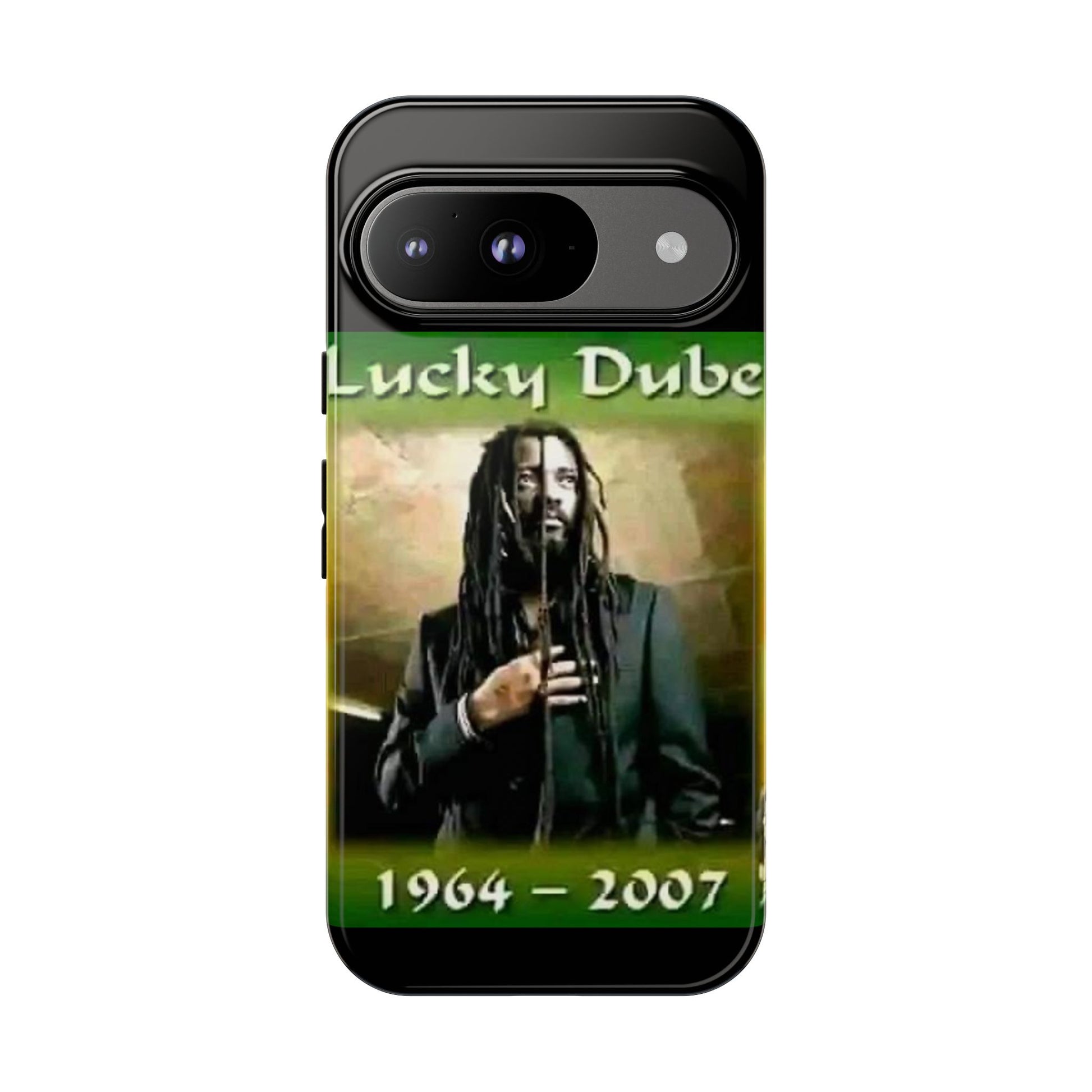 Lucky Dube Tough Cases for iPhones, Samsung, and Pixel