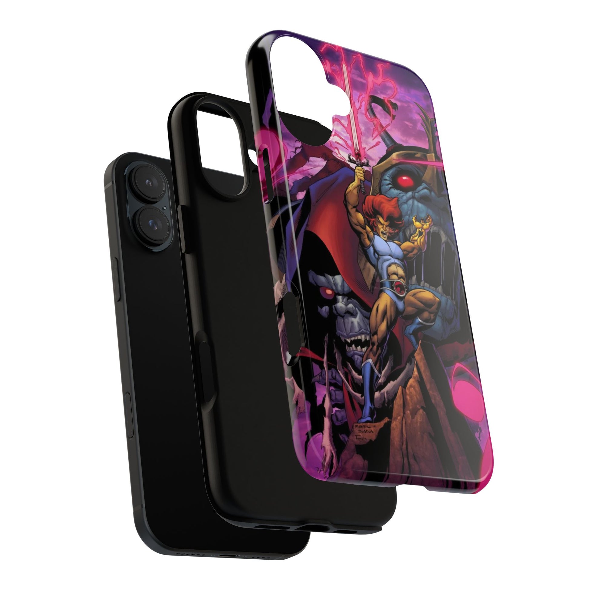 Thundercats Lion O x Mumra Tough Cases for iPhones, Samsung, and Pixel