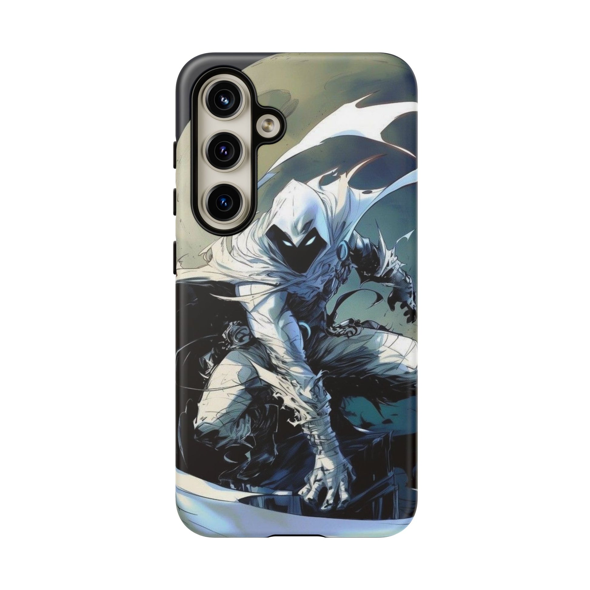 Moon Knight Tough Cases for iPhones, Samsung, and Pixel