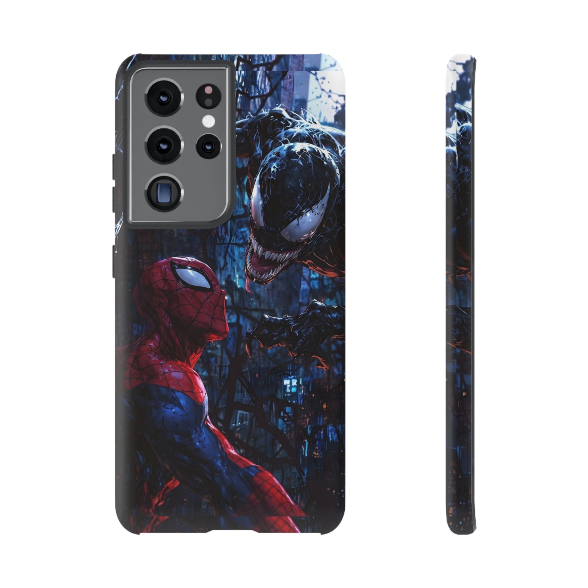 Venom x Spiderman Phone Case, Tough Cases for iPhones, Samsung, and Pixel