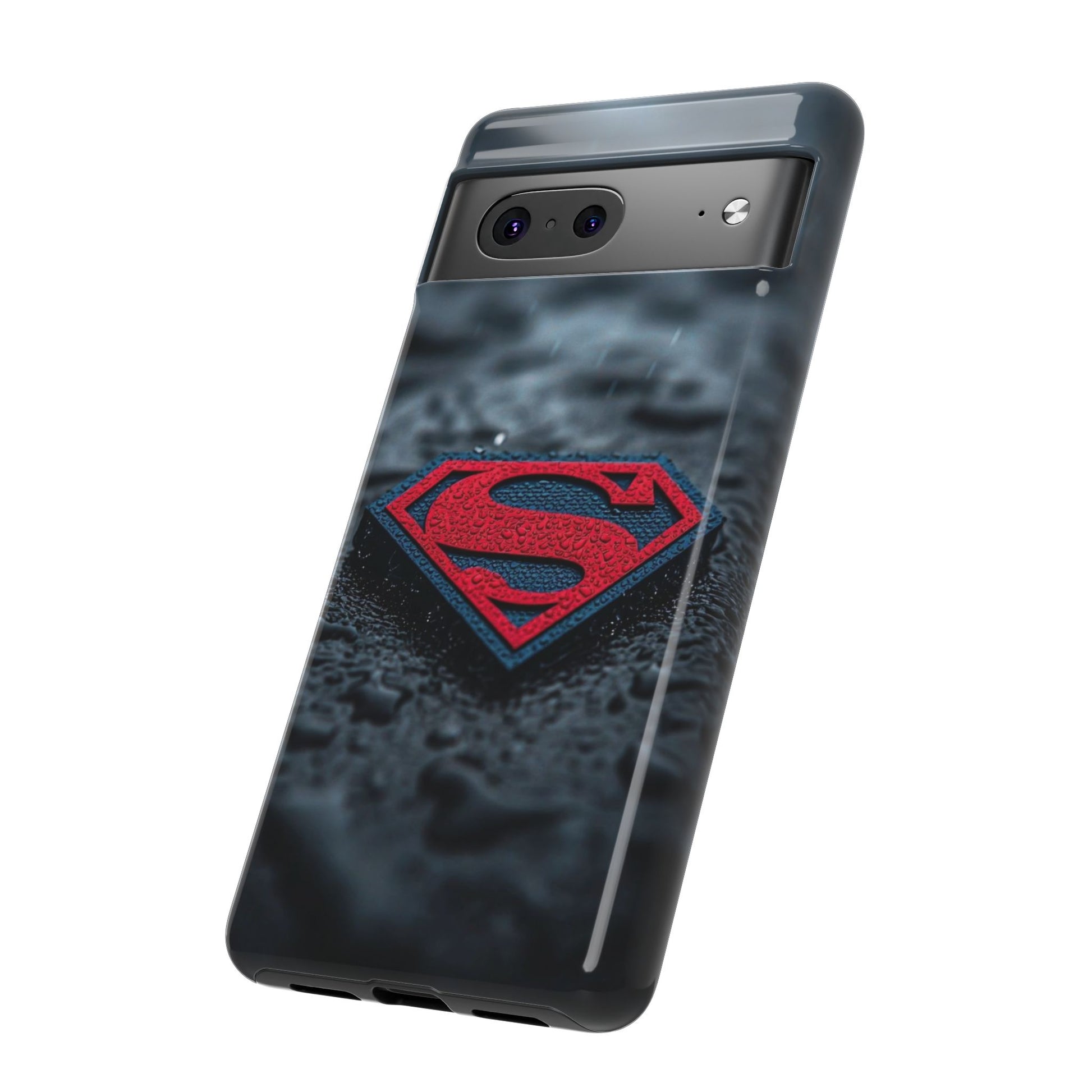 Superman Logo Tough Cases for iPhones, Samsung, and Pixel