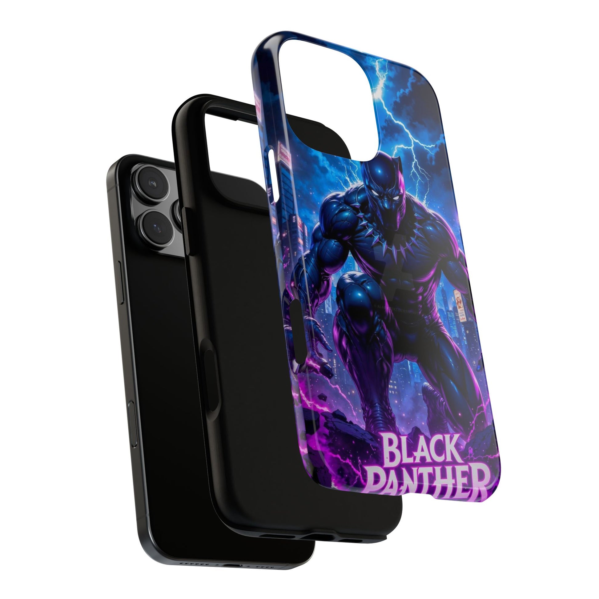 Black Panther Phone Case, Tough Cases for iPhones, Samsung, and Pixel