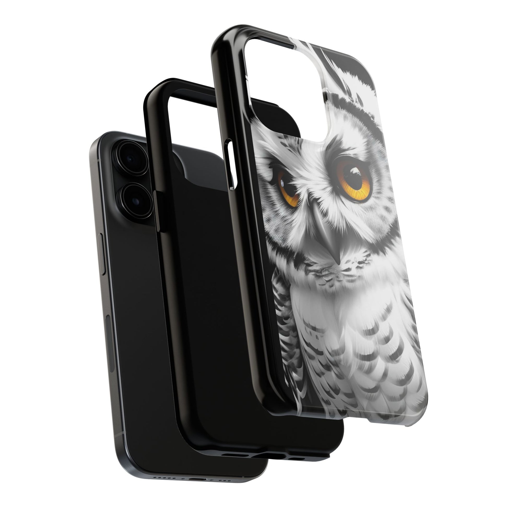 Snow Owl Phone Cases for iPhones & Samsung Phones