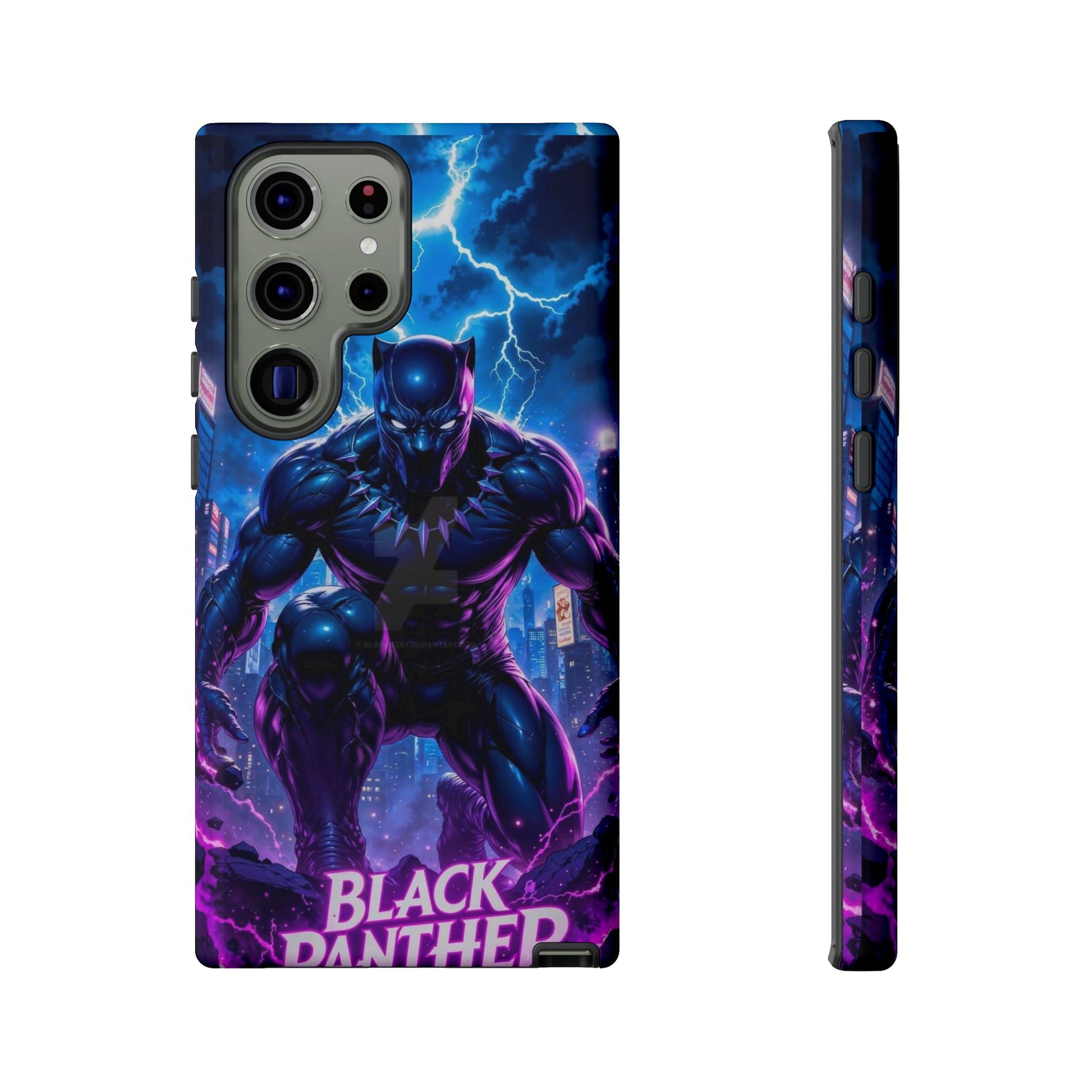 Black Panther Phone Case, Tough Cases for iPhones, Samsung, and Pixel