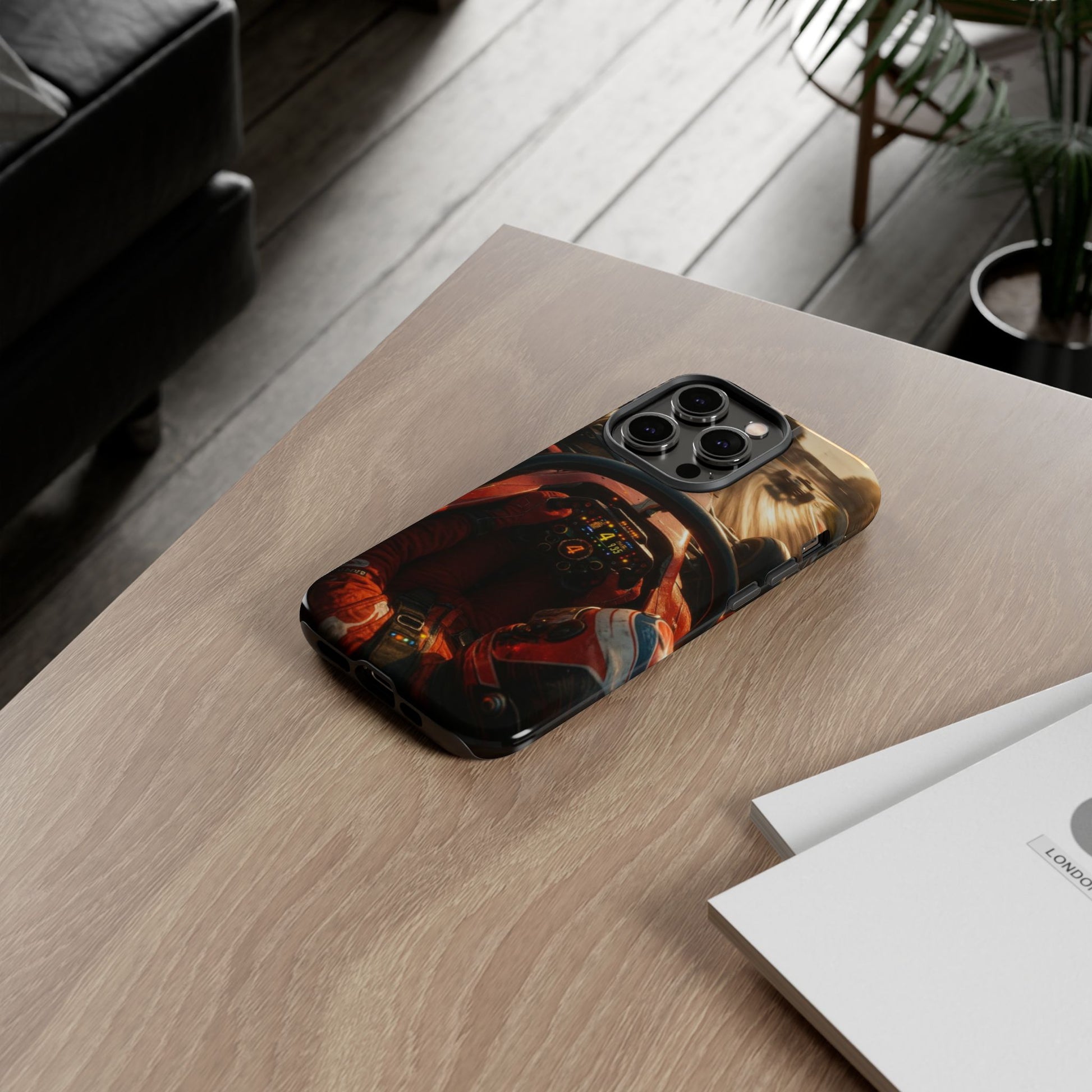 Formula 1 Cockpit Phone Case, Tough Cases for iPhones, Samsung, and Pixel