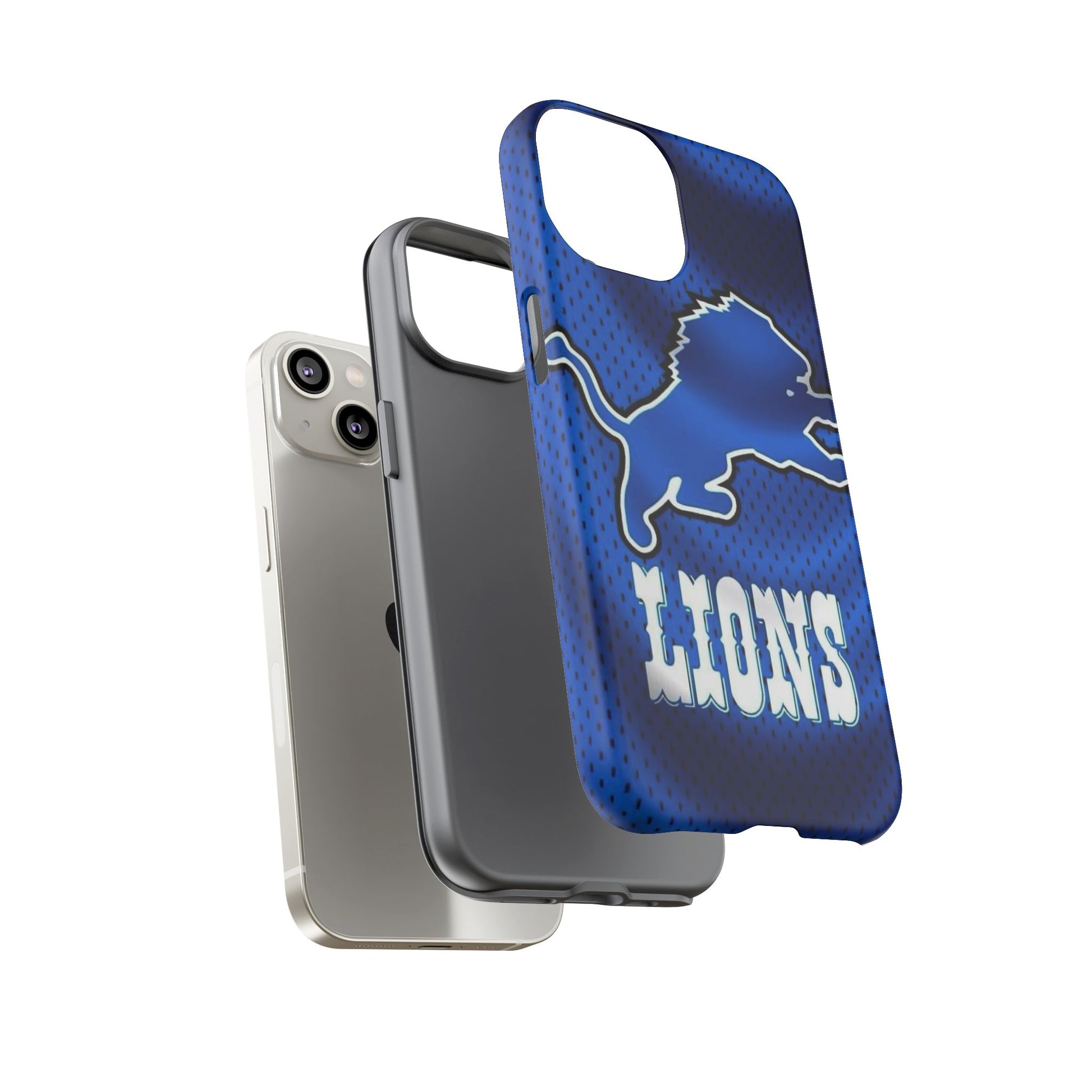 Detroit Lions Football Jersey Phone Case, Tough Cases for iPhones, Samsung, and Pixel