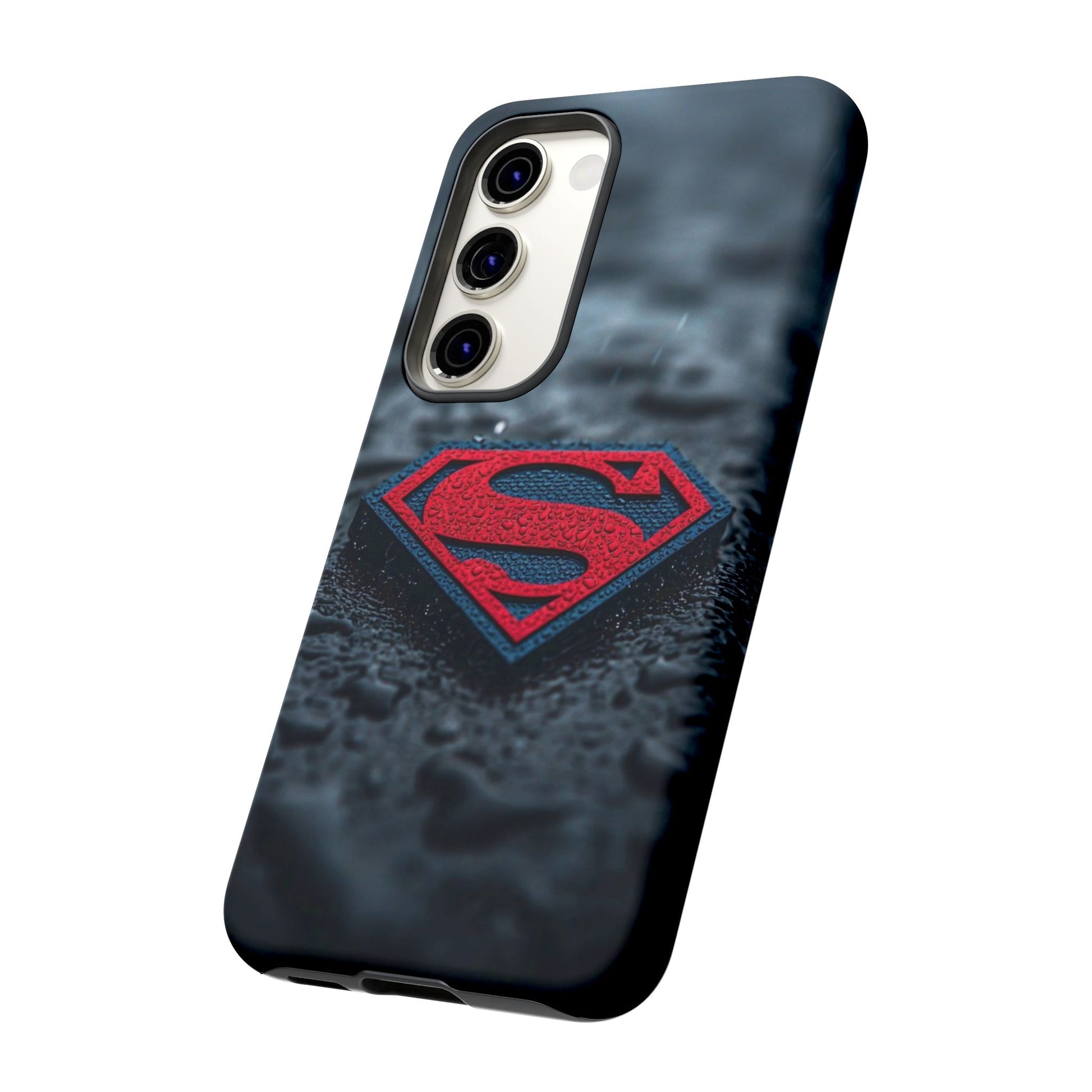 Superman Logo Tough Cases for iPhones, Samsung, and Pixel