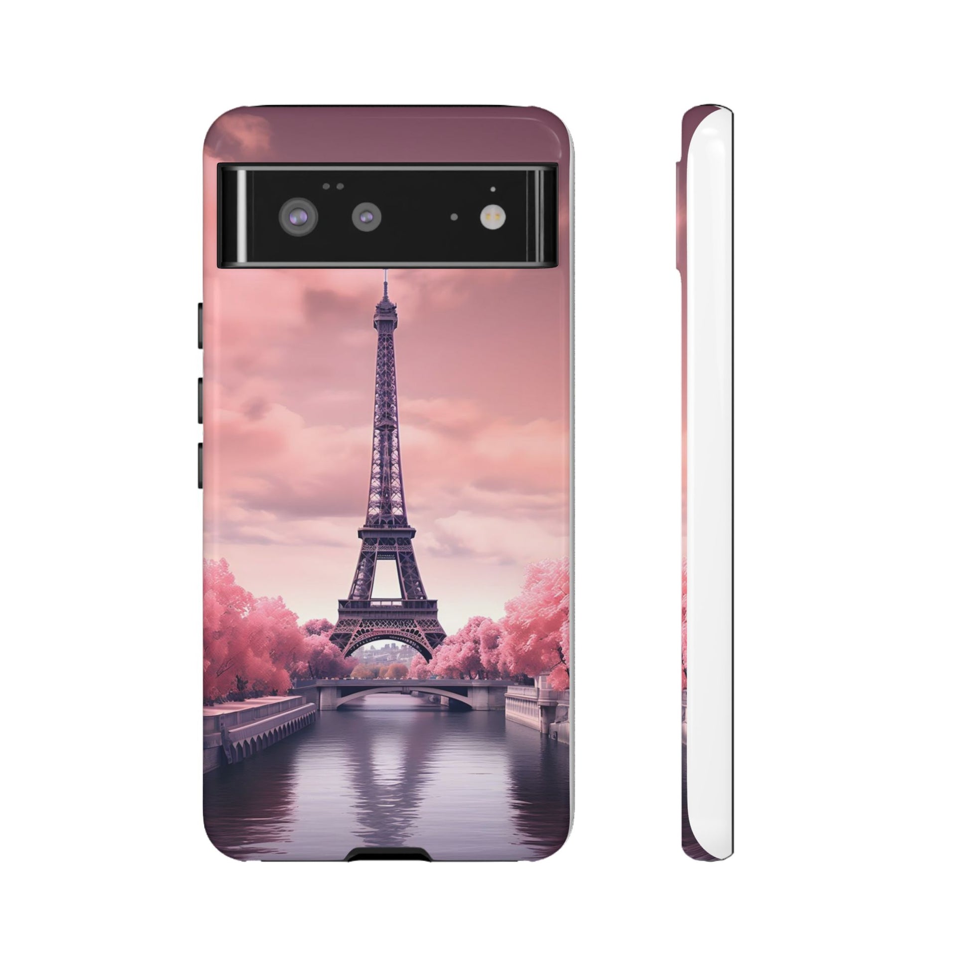 Eiffel Tower Paris Tough Cases for iPhones, Samsung, and Pixel