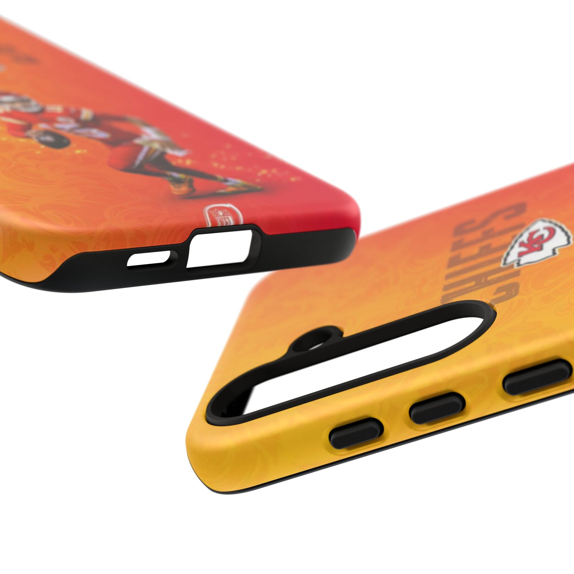 Kansas City Chiefs Patrick Mahomes Football Tough Cases for iPhones, Samsung, and Pixel