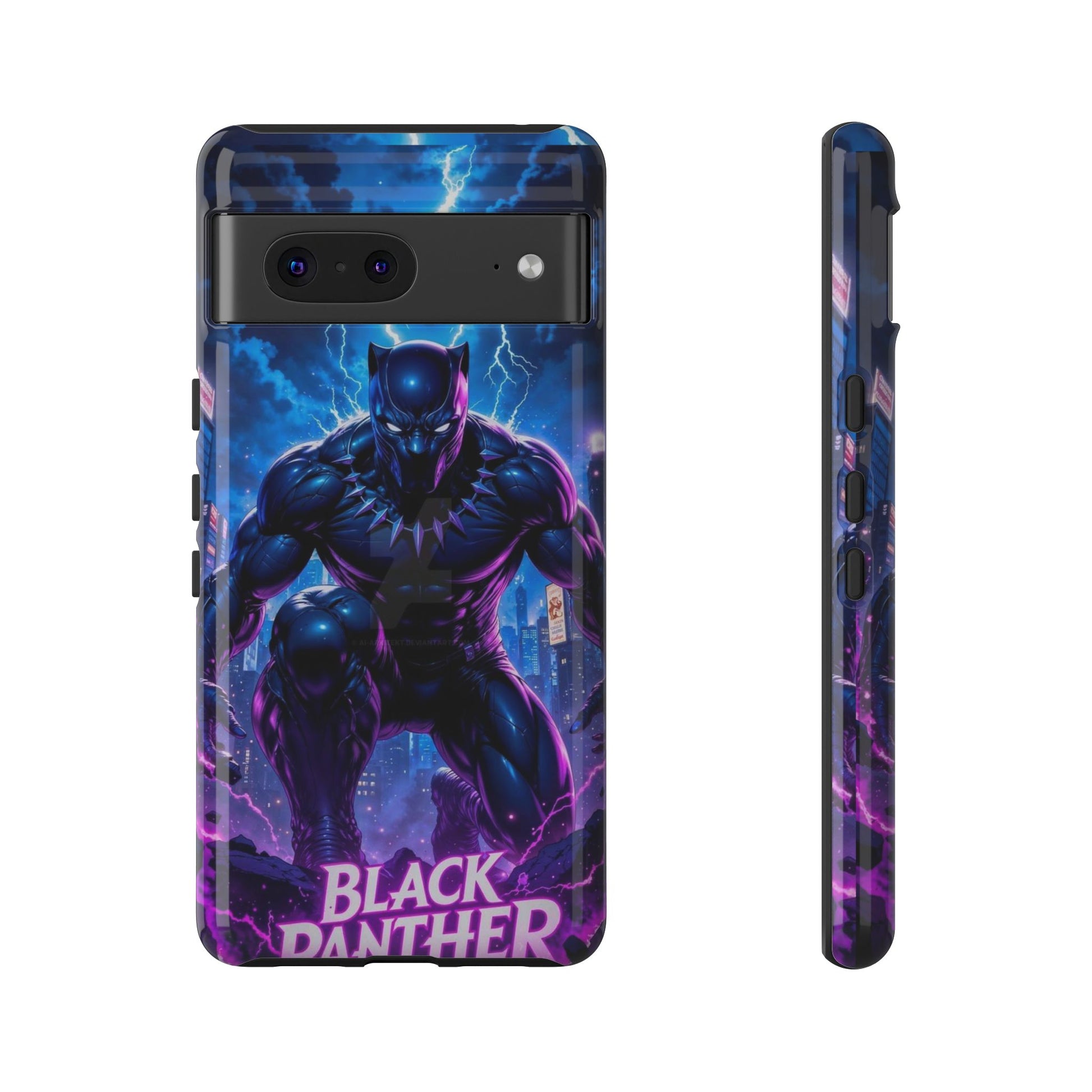 Black Panther Phone Case, Tough Cases for iPhones, Samsung, and Pixel