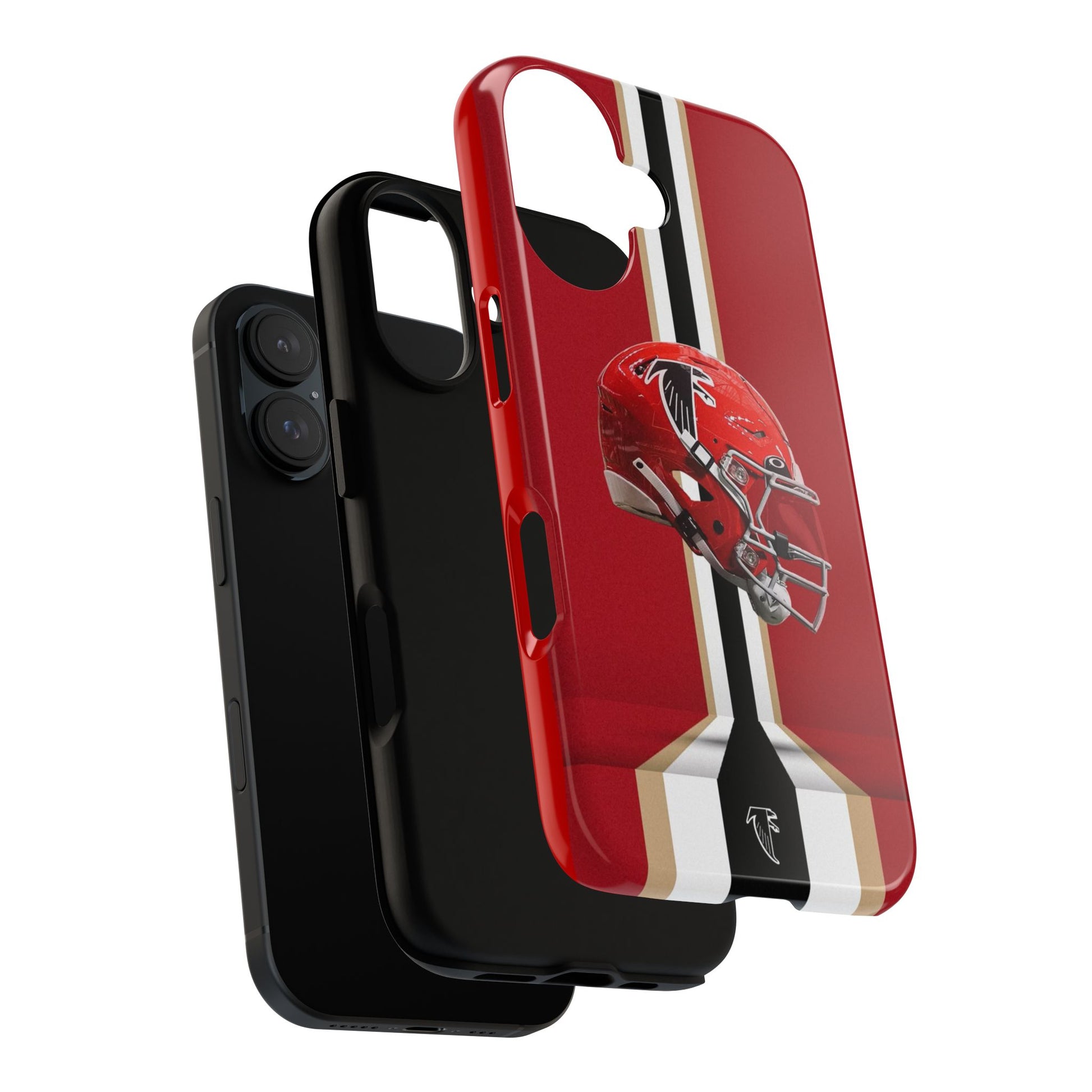 Atlanta Falcons Football Helmet Logo Tough Cases for iPhones, Samsung, and Pixel