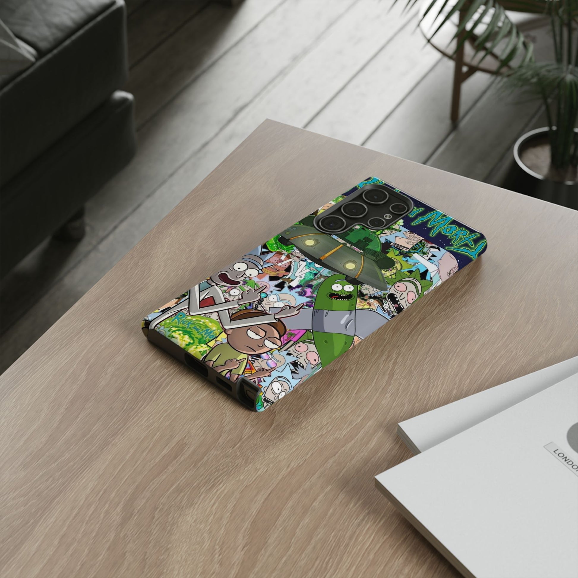 Rick and Morty Phone Case, Tough Cases for iPhones, Samsung, and Pixel